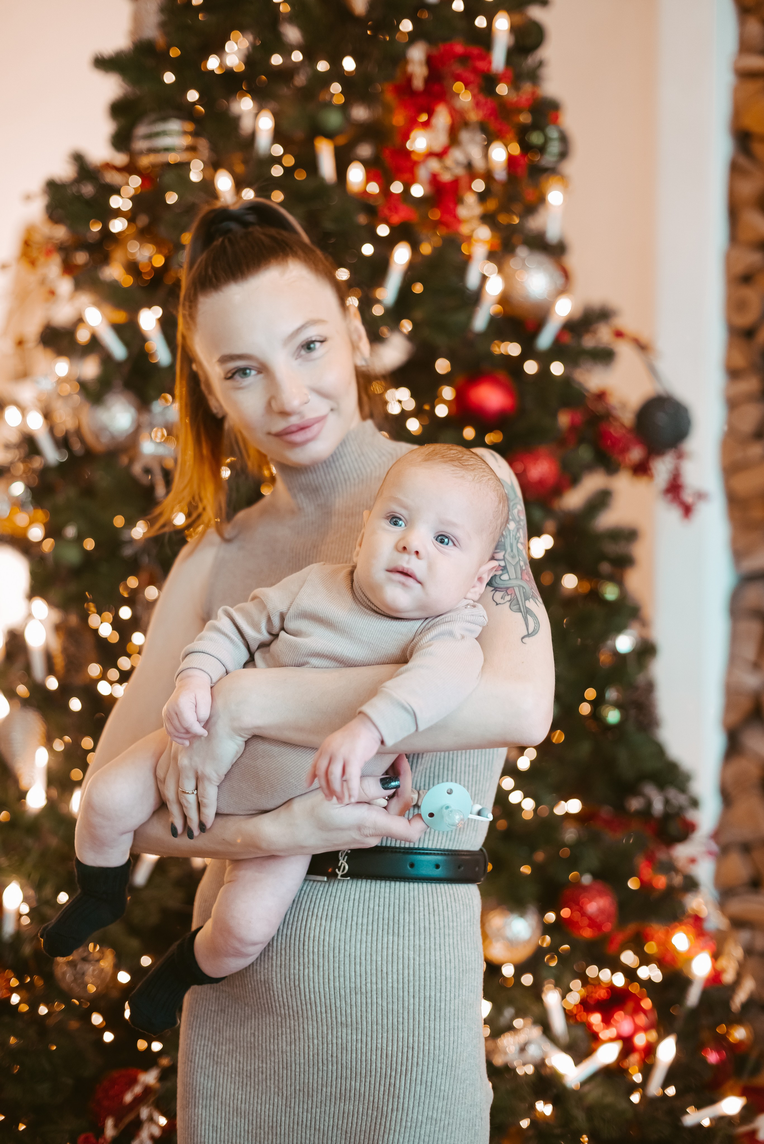 Новогодняя семейная фотосессия Кемерово