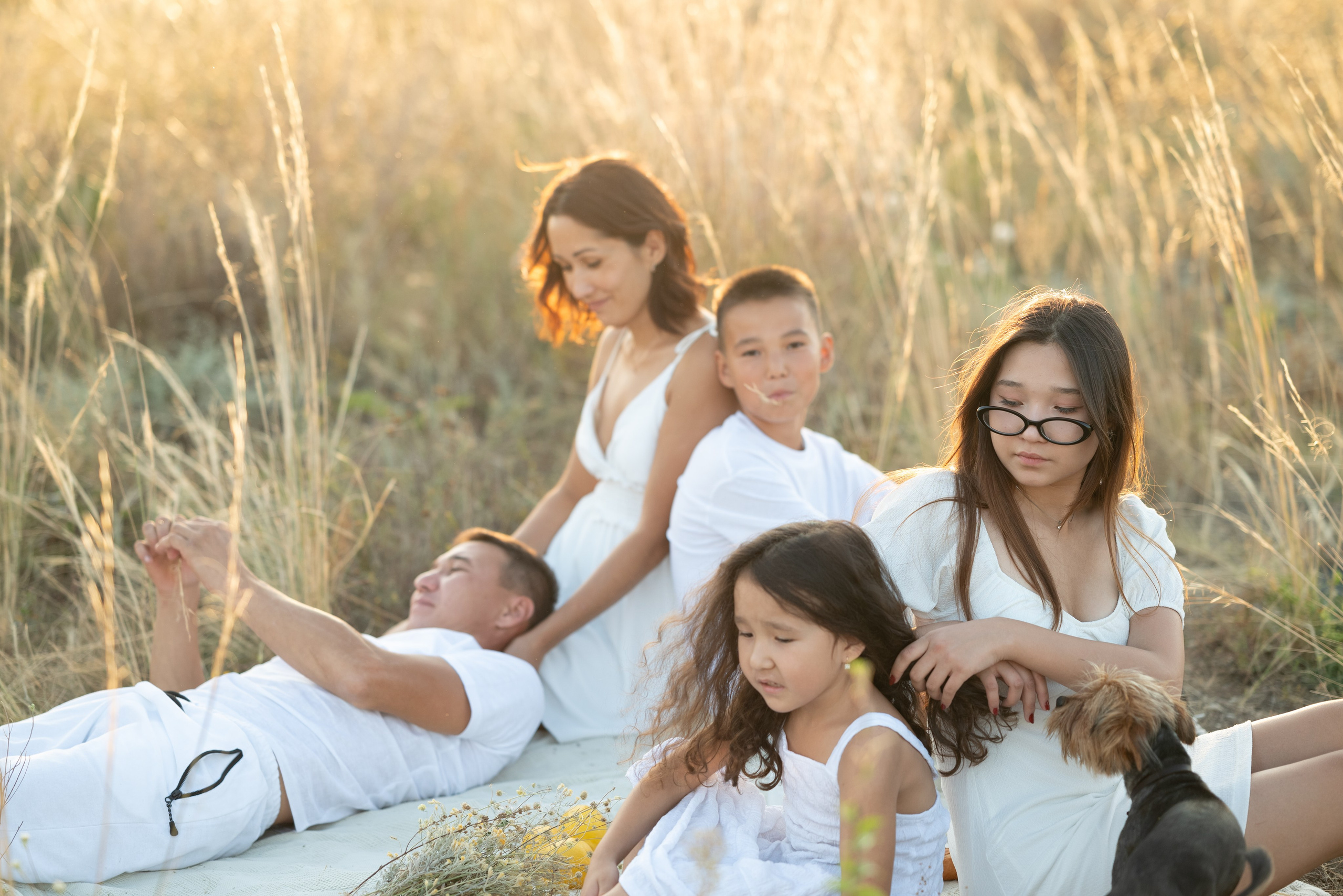 Семья Джаманкуловых. Семейный, женский и детский фотограф в Саратове Айгуль Дюсенбаева