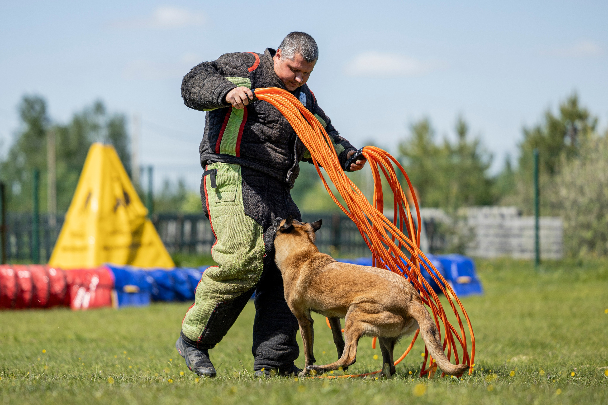 Испытания по мондьорингу в Нижнем Новгороде. Фотограф-анималист Анна Маринич