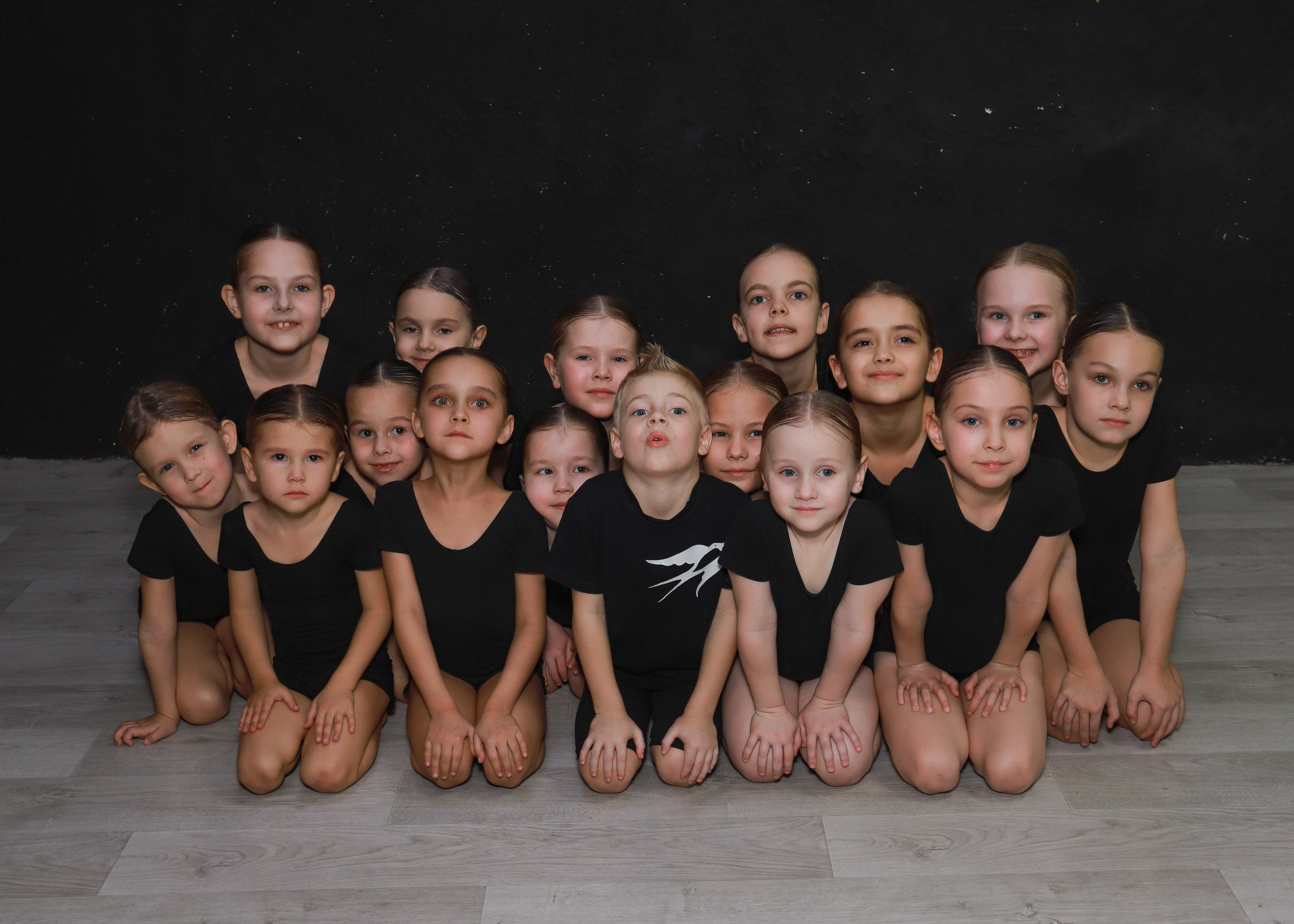 Младшие в студии. Фотограф Юлия Мальцева