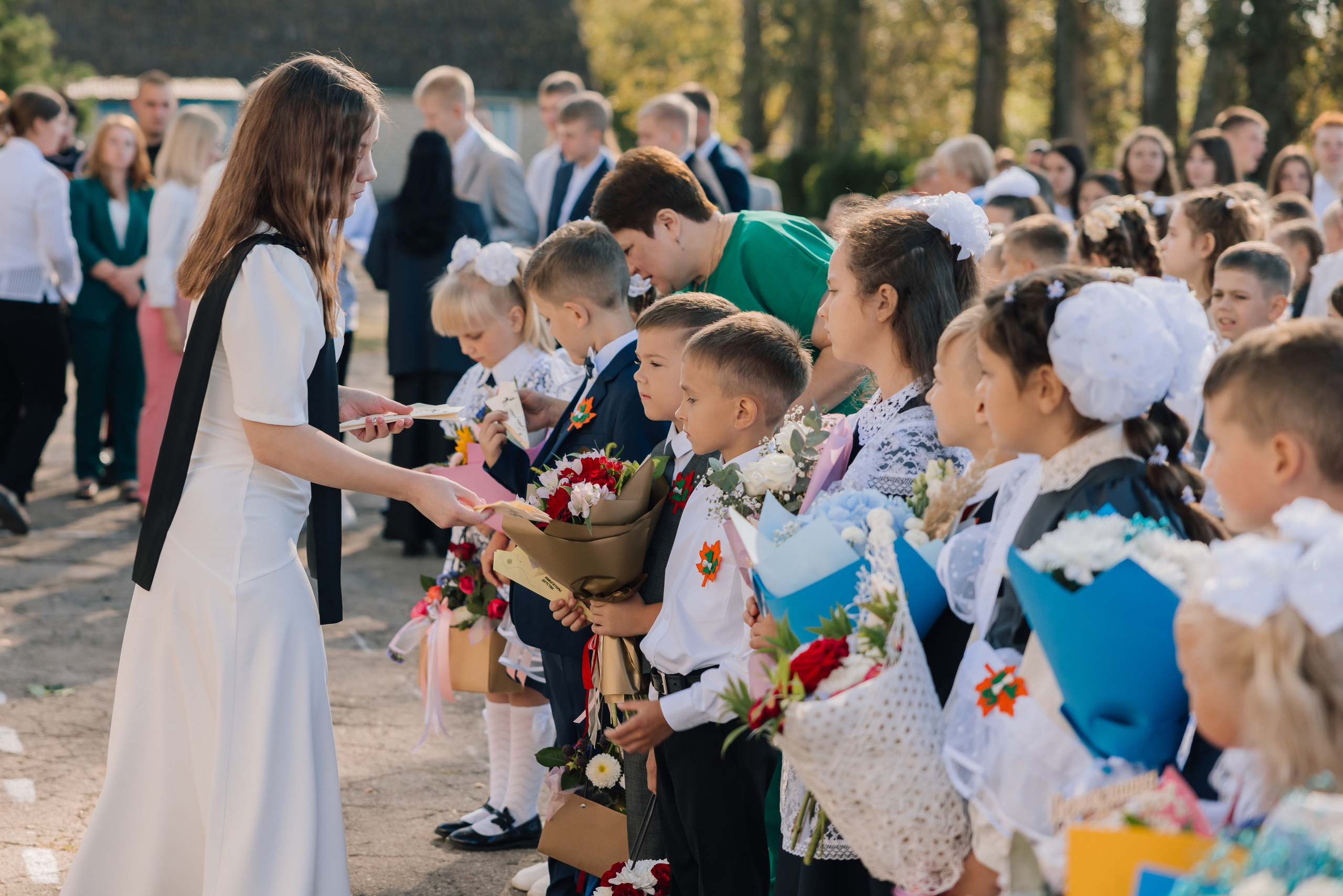 1 сентября. День знаний. Старожилово. Съёмка фото, видео, фотосессия. Выпускные альбомы, свадьбы
