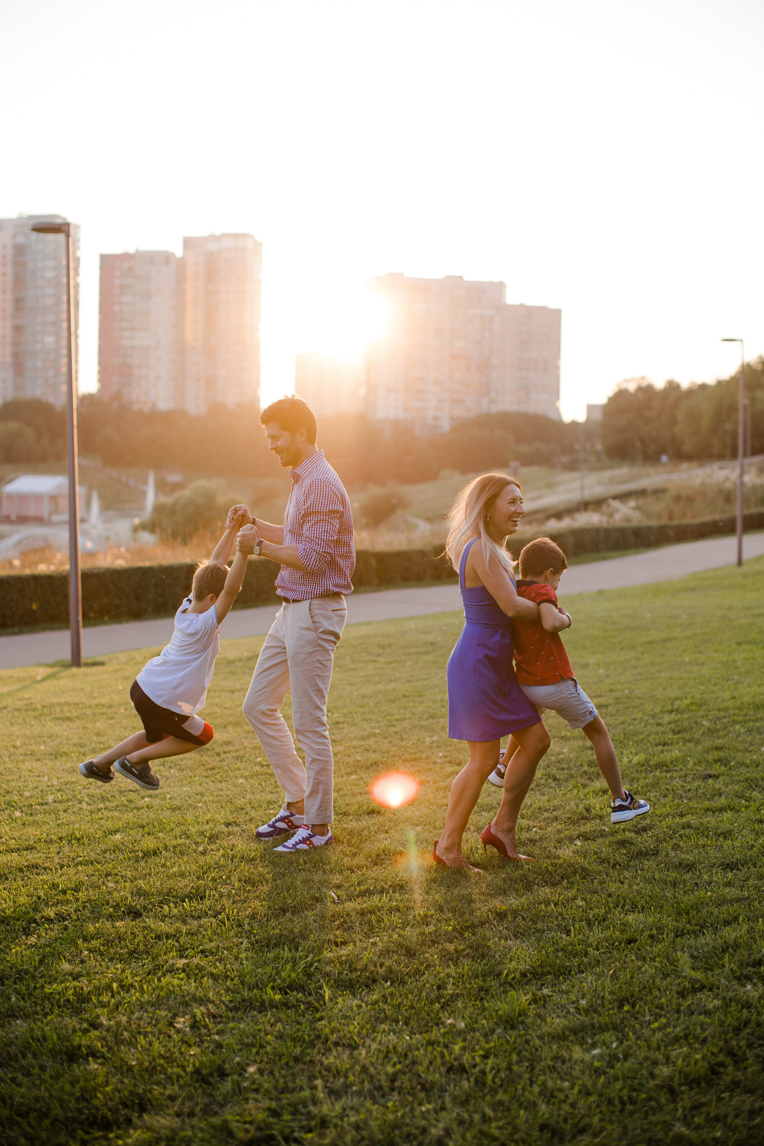 Сережа Юля и дети. Семейный и детский фотограф в Москве Кузьмина Мария