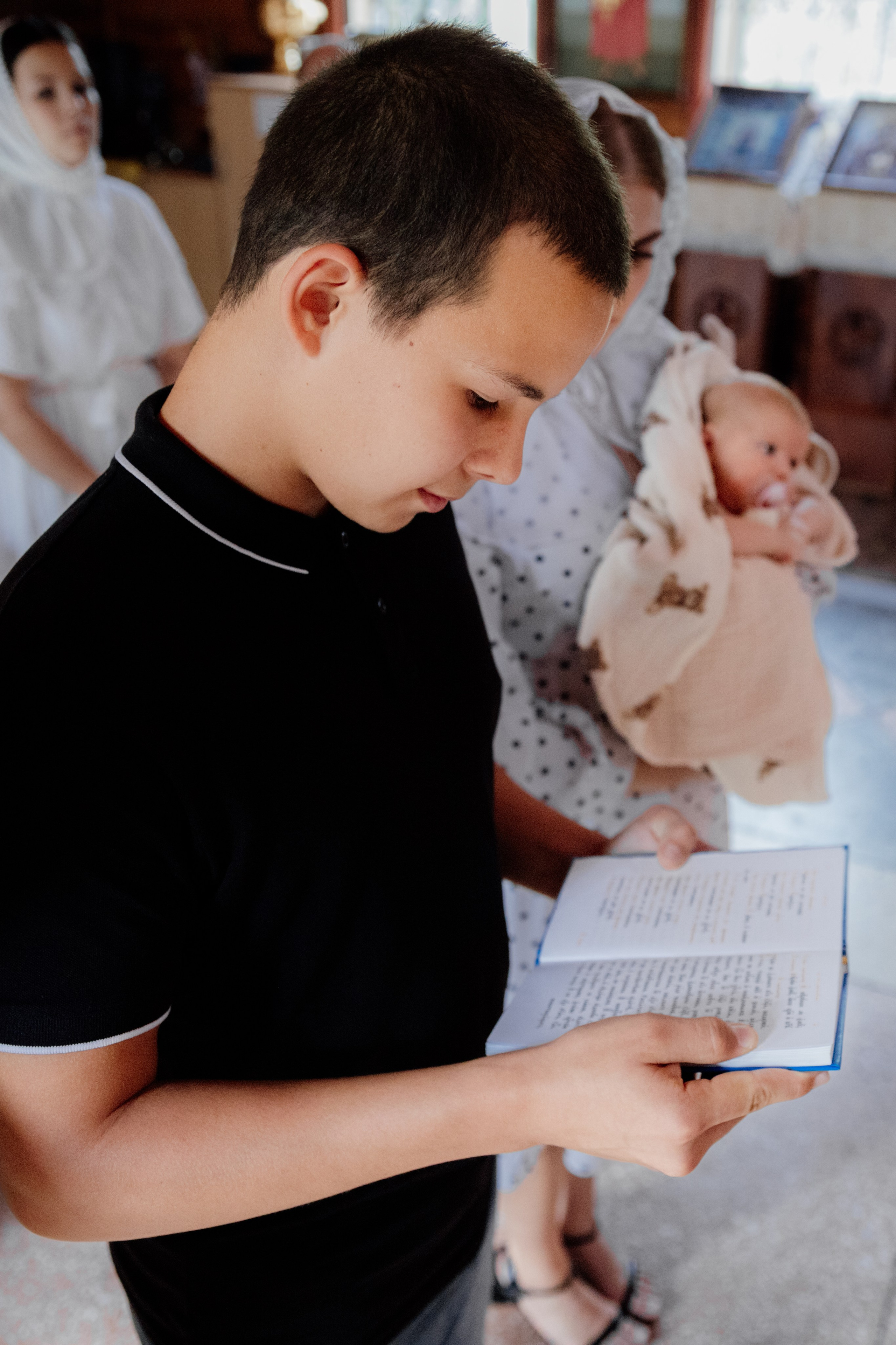 Крещение Таисии. Семейный фотограф документалист в Пензе Лопатинская Татья