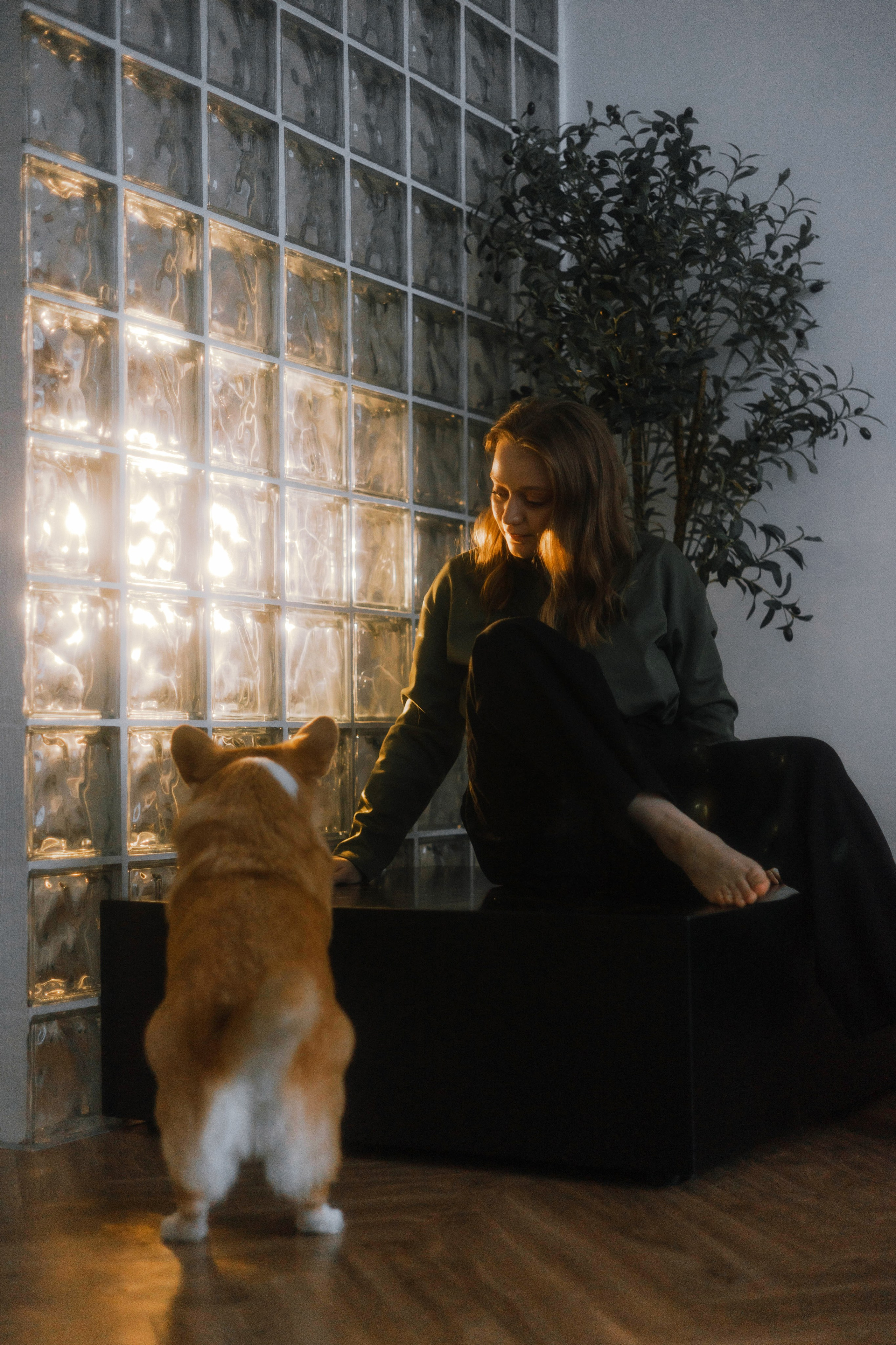 Настя и Мия. Фотограф-анималист Богданова Полина