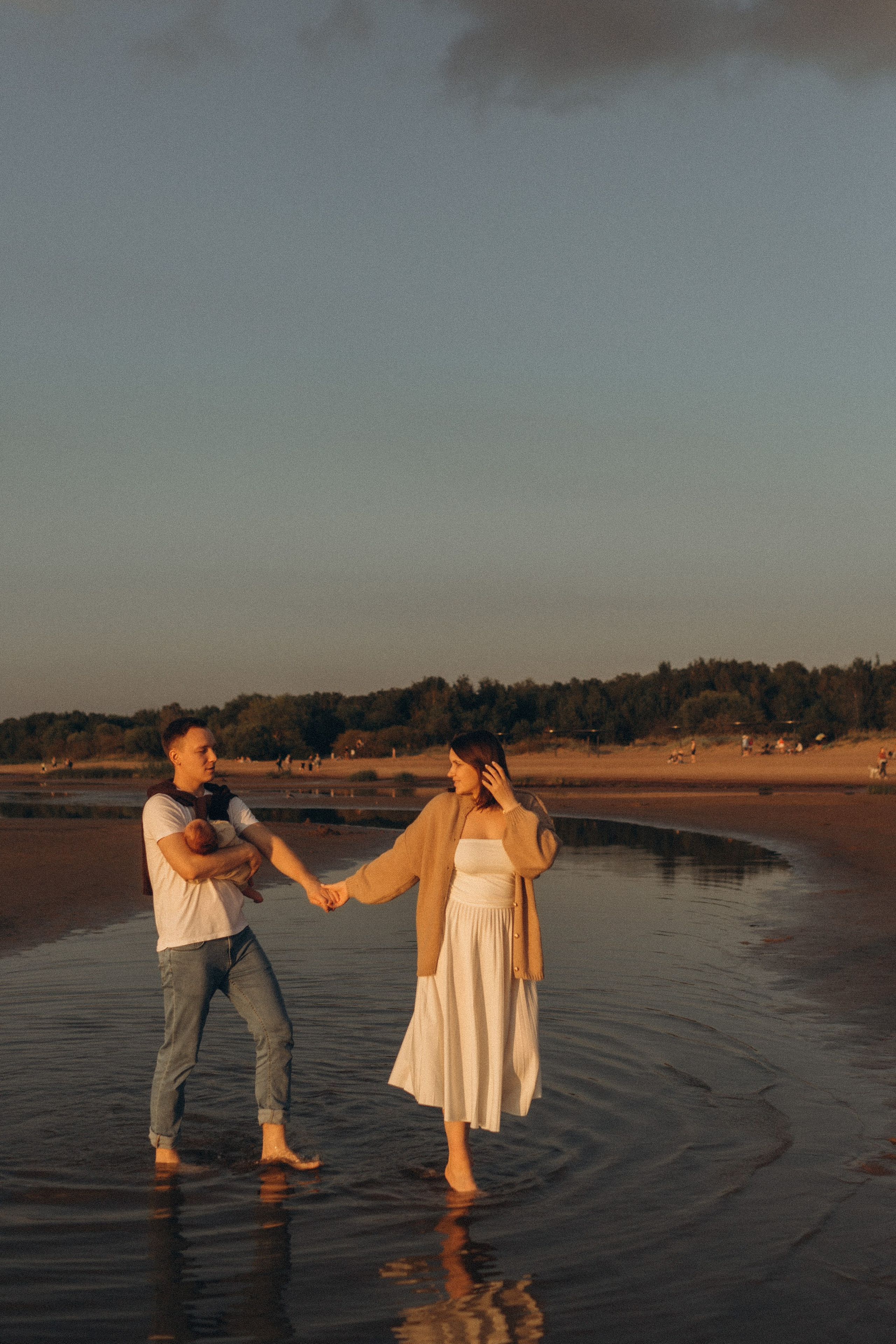 На заливе. -