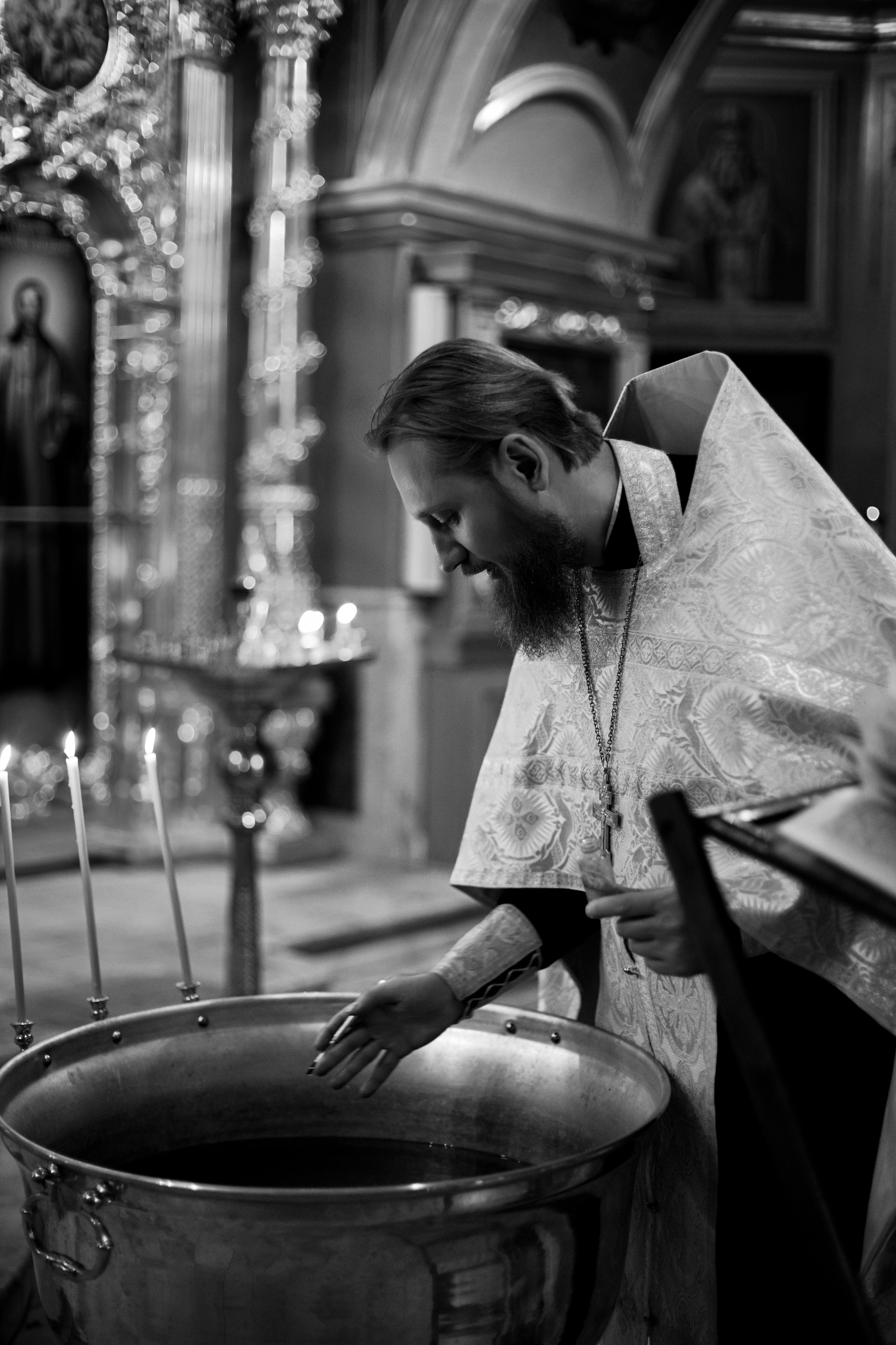 Таинство Крещения. Фотограф новорожденных в Москве Кристина Ткач