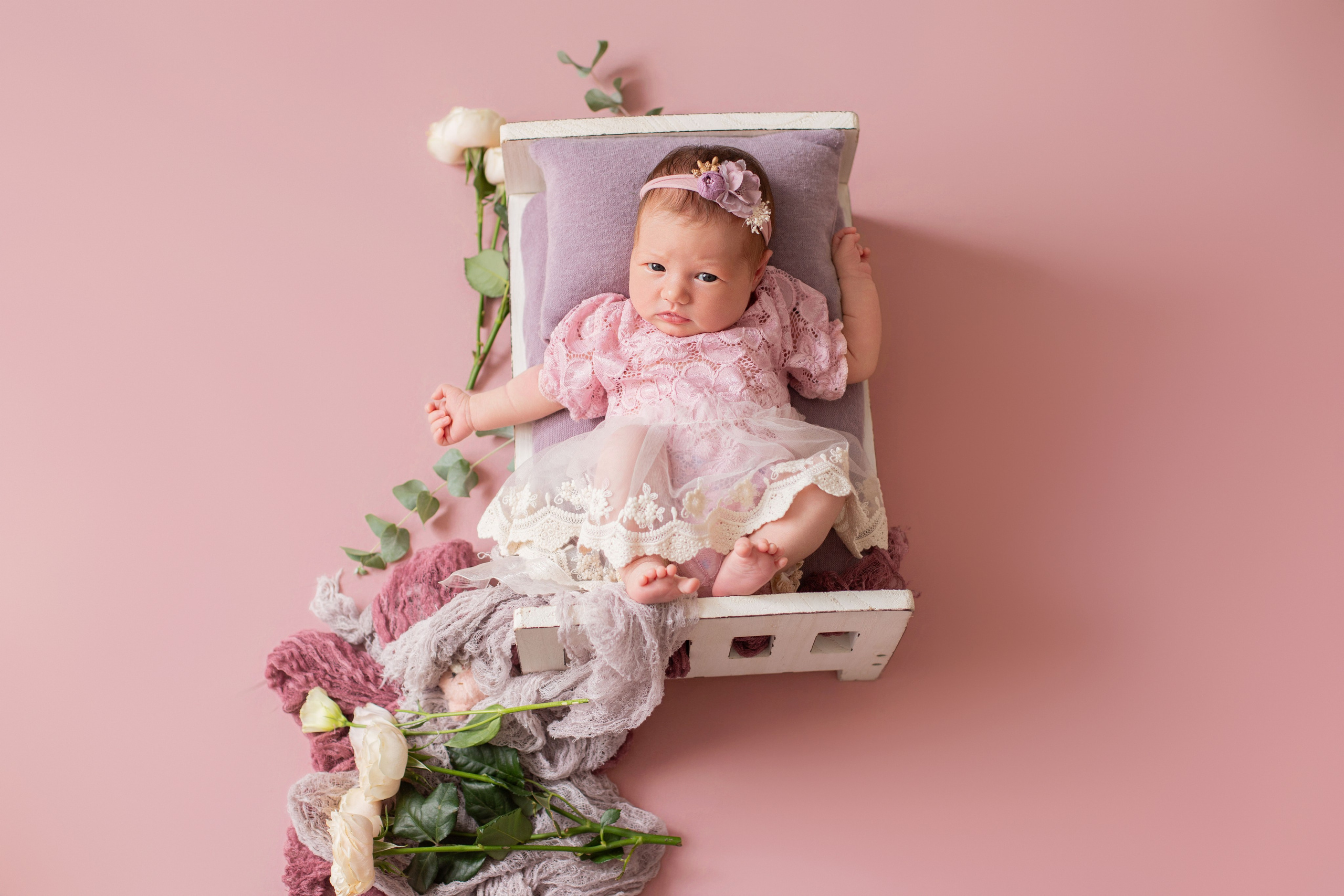 Newborn — Девочки. Фотограф новорожденных в Москве Кристина Ткач