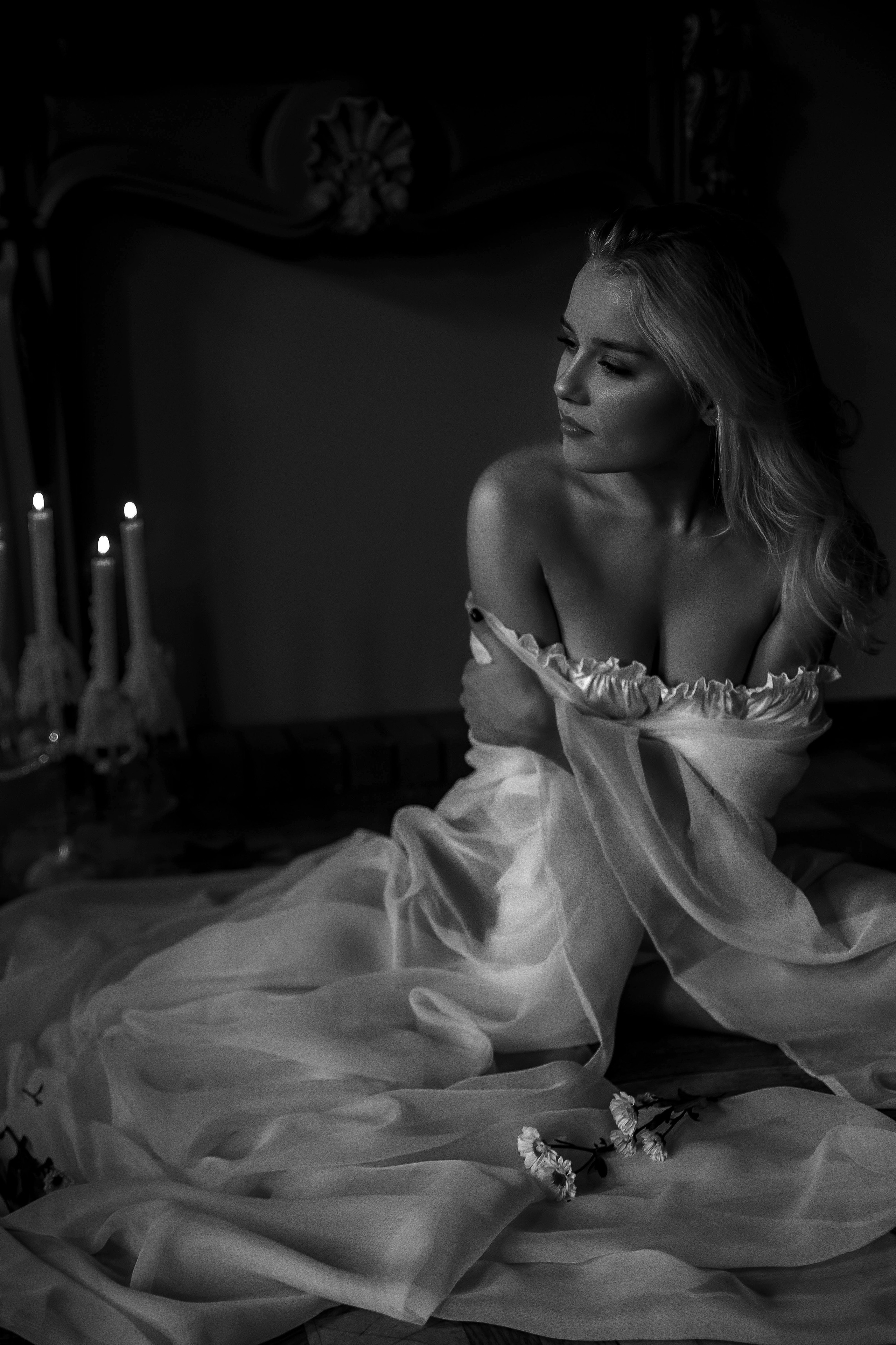 Дым и свечи. Женский фотограф Москва, Лобня