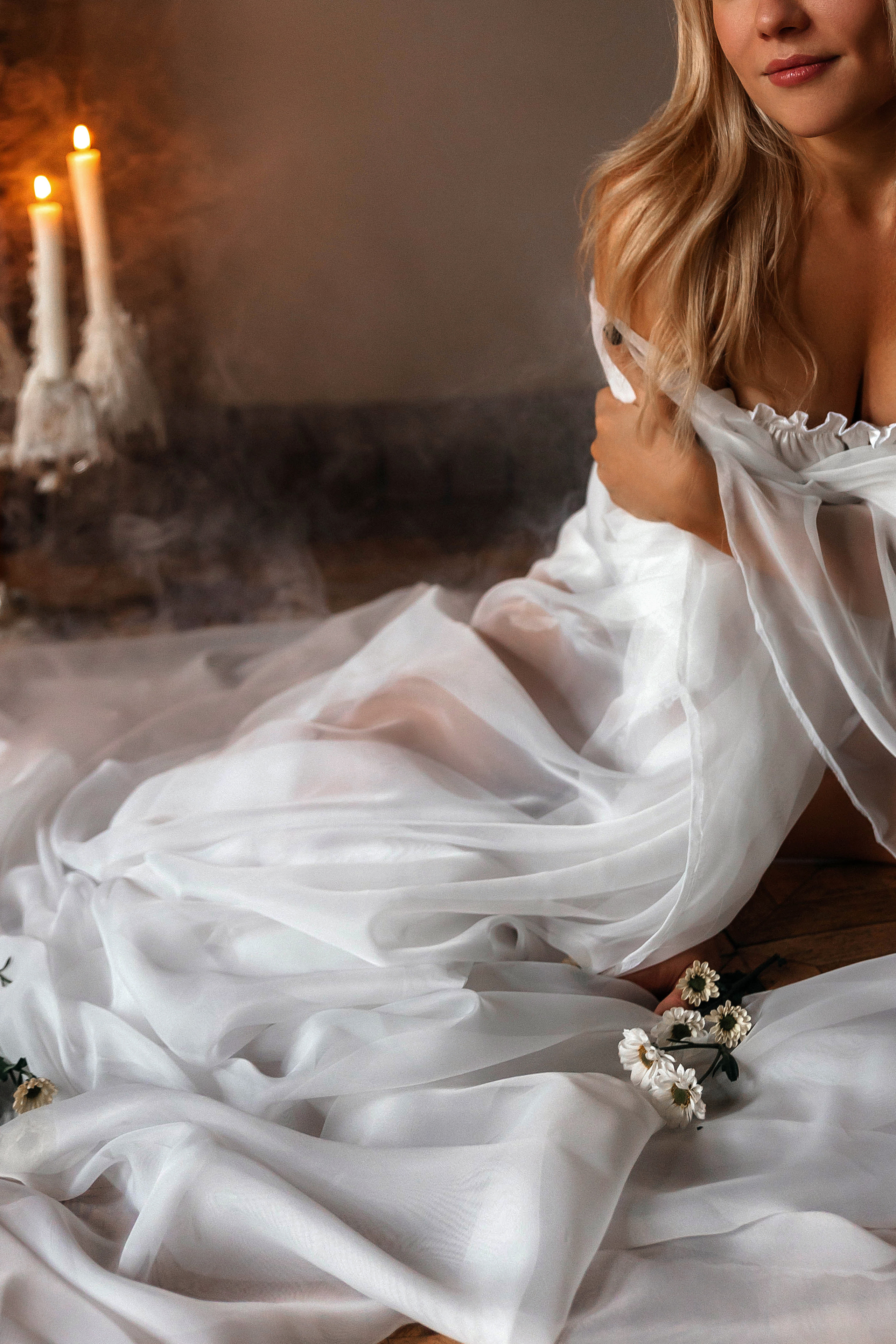 Дым и свечи. Женский фотограф Москва, Лобня