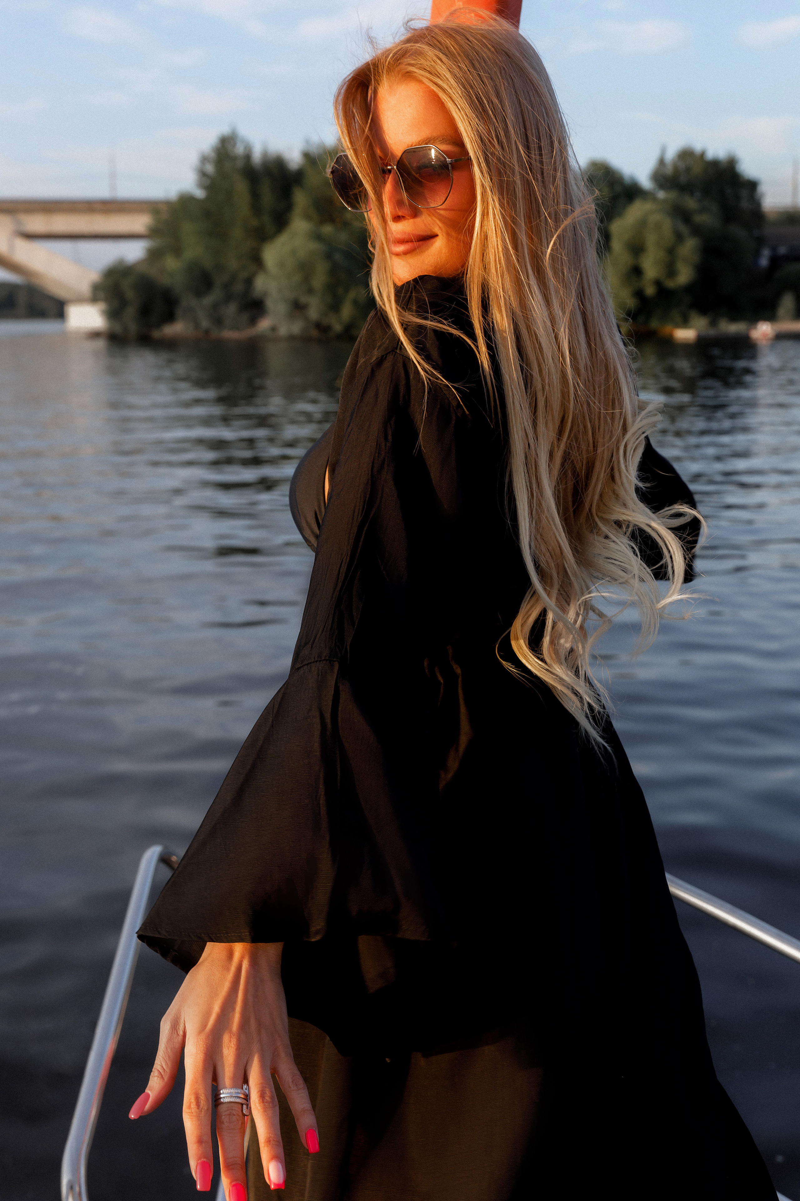 Фотосессия на яхте. Женский фотограф Москва, Лобня