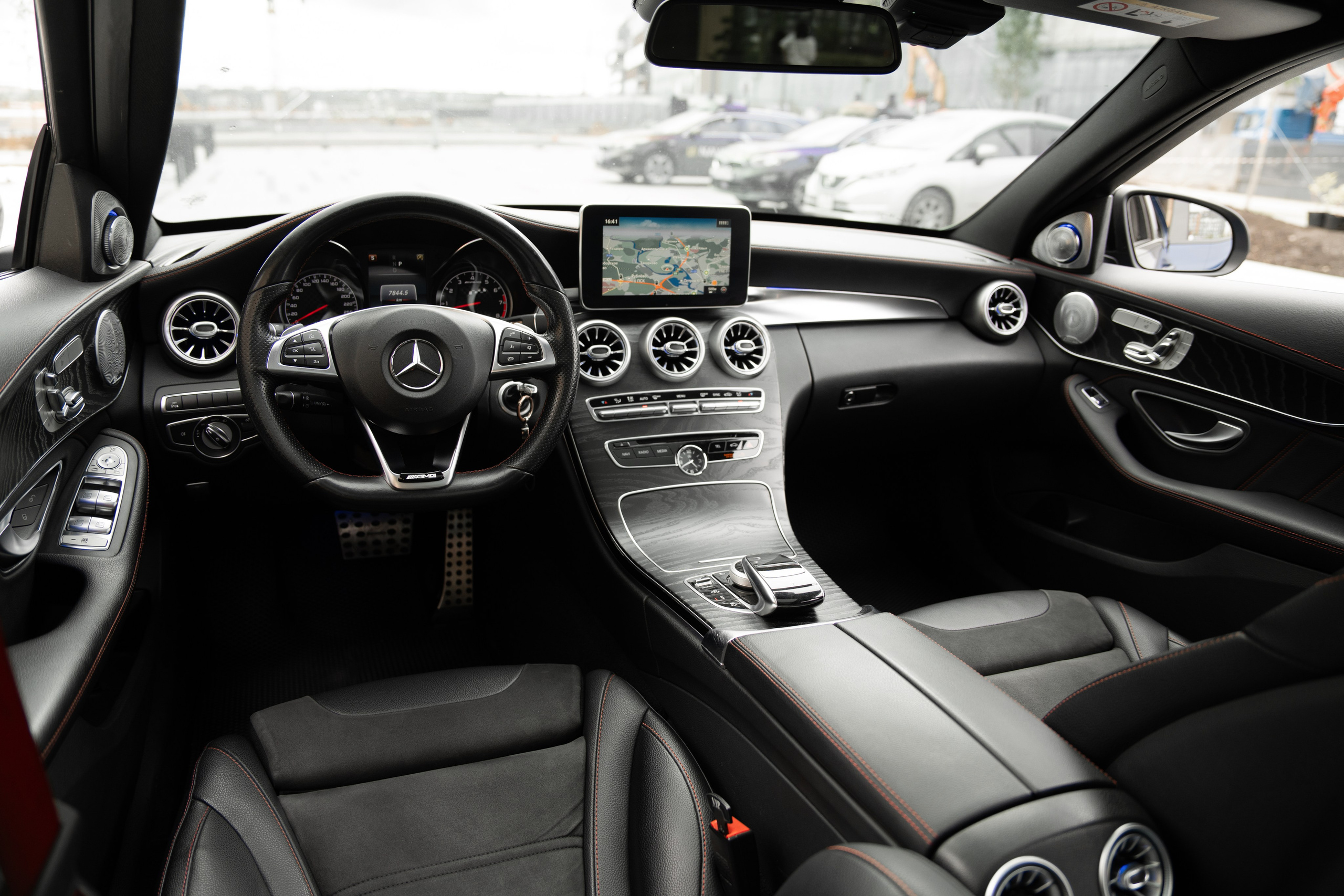 Mercedes Benz C43. Автомобильный фотограф Светлана Усова