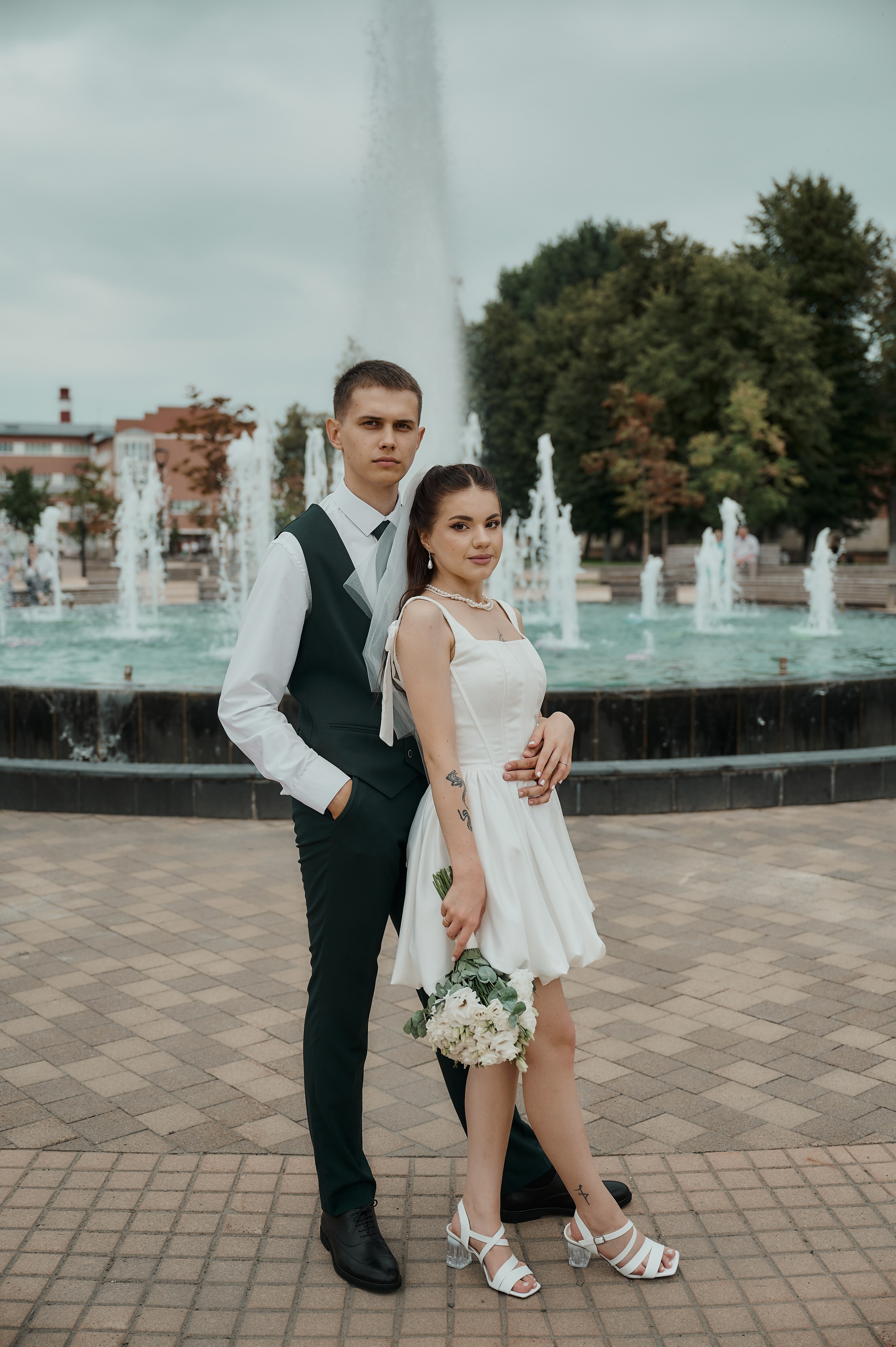 Свадебная прогулка по Туле. Свадебный фотограф в Туле Никита Беляев