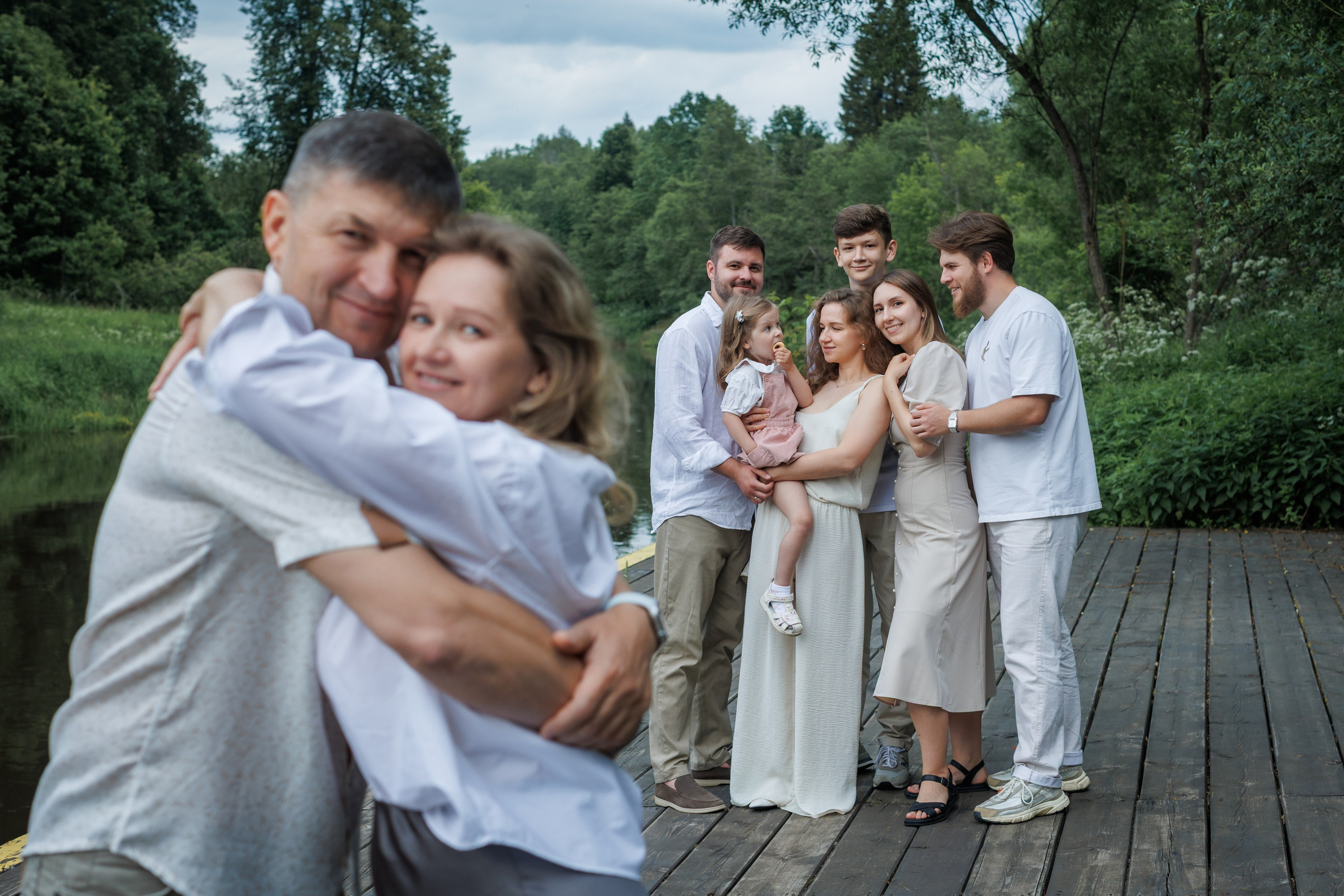 Юбилей папы. Детский и семейный фотограф Мария Киселёва. Москва