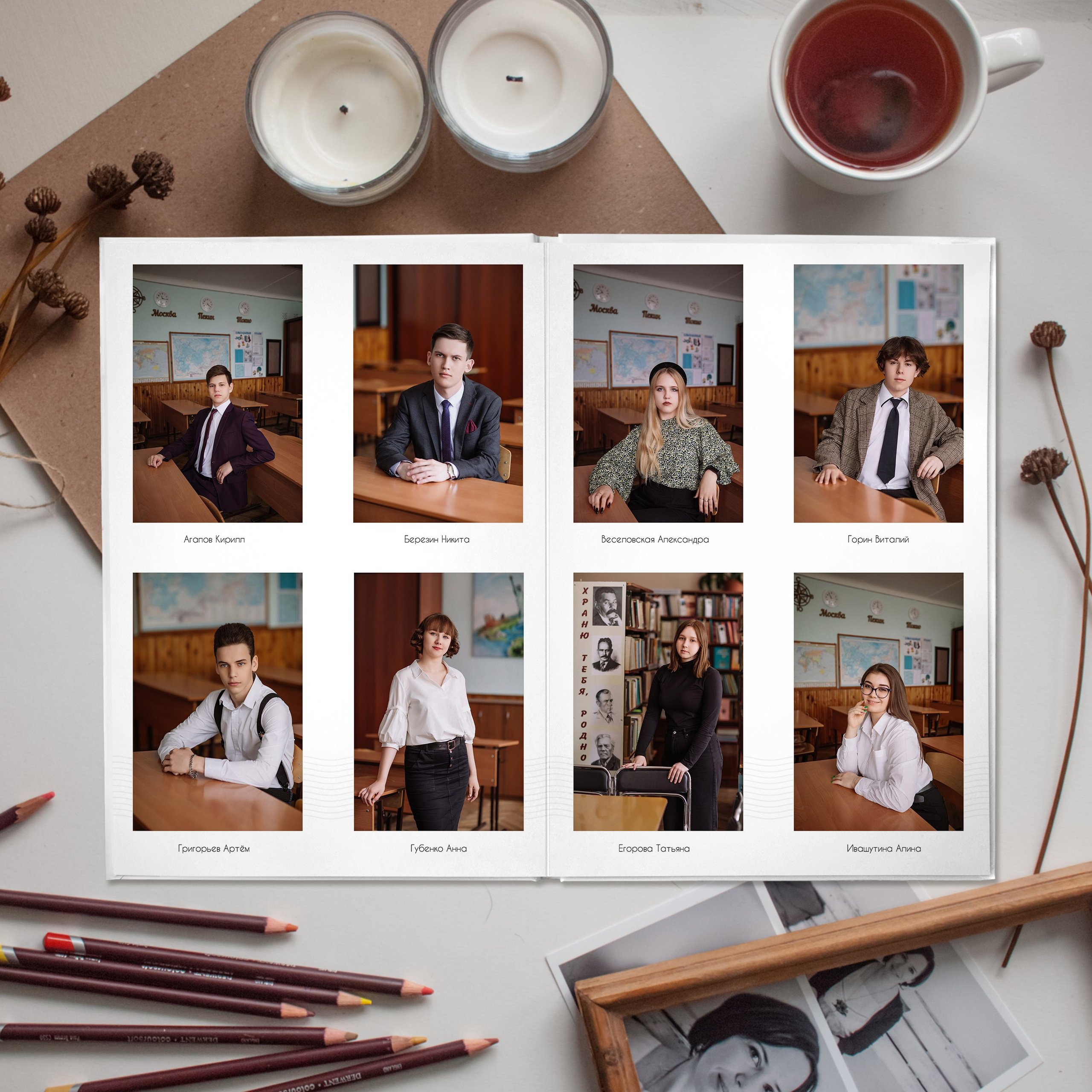 фотографии в классе для выпускников