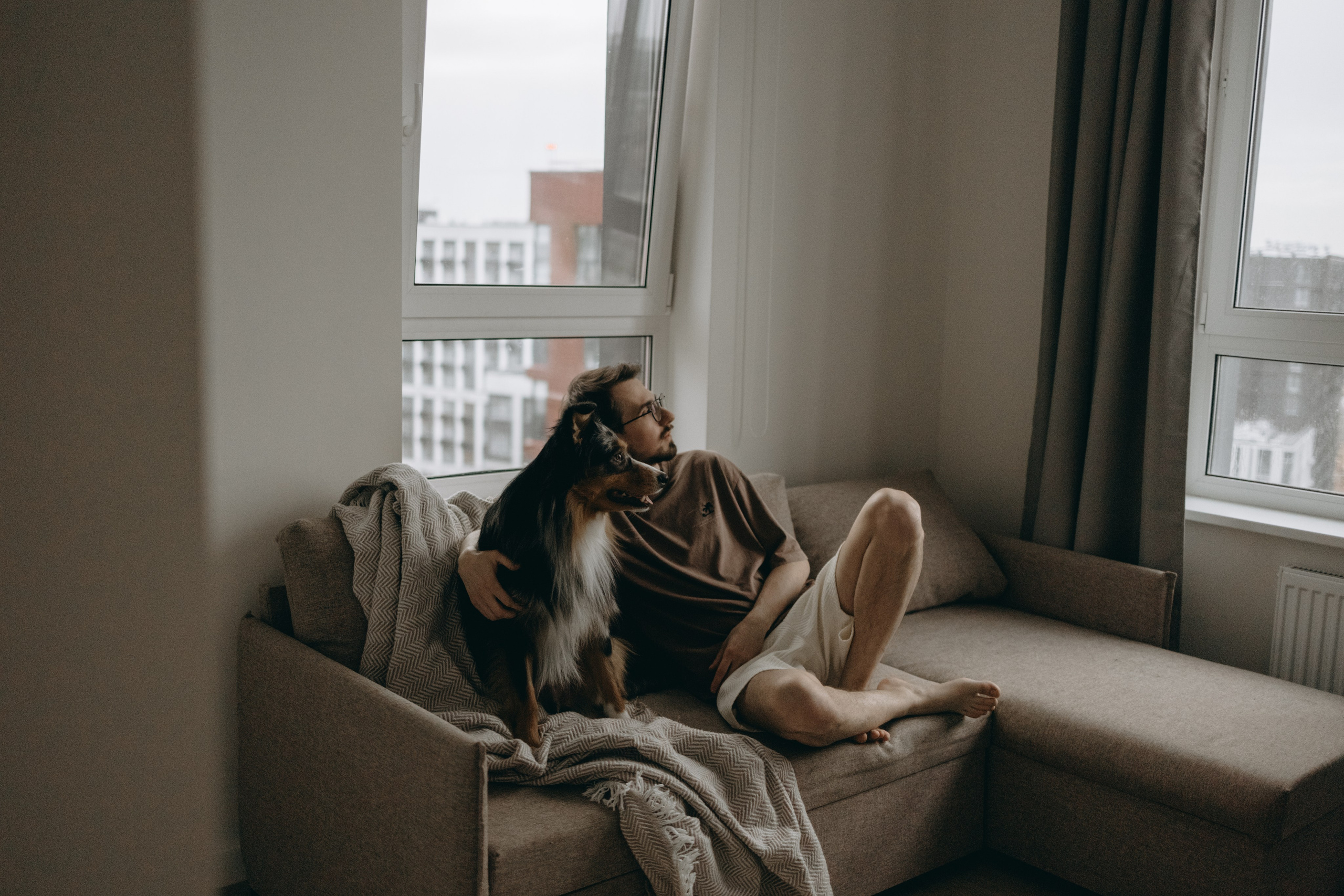 Настя, Никита и их Гром и Мяу. Фотограф — Анималист | Санкт-Петербург