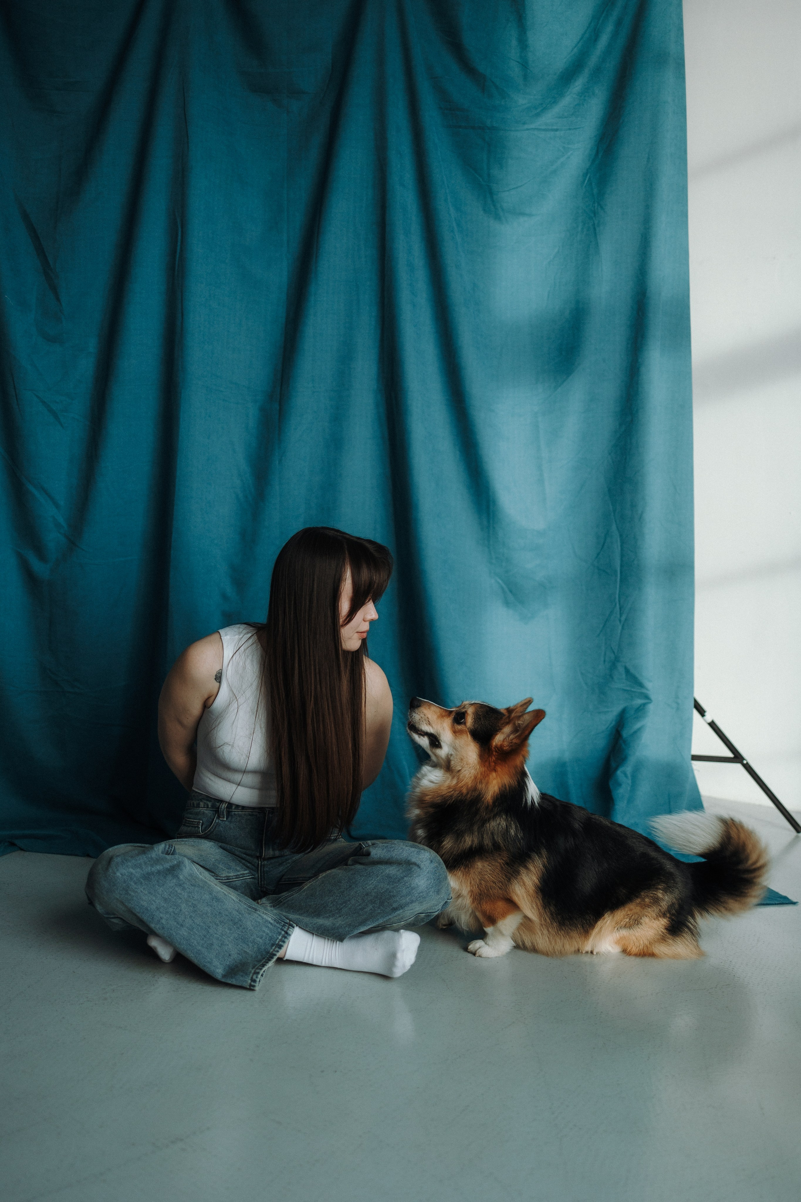 Настя и Коржик. Фотограф — Анималист | Санкт-Петербург