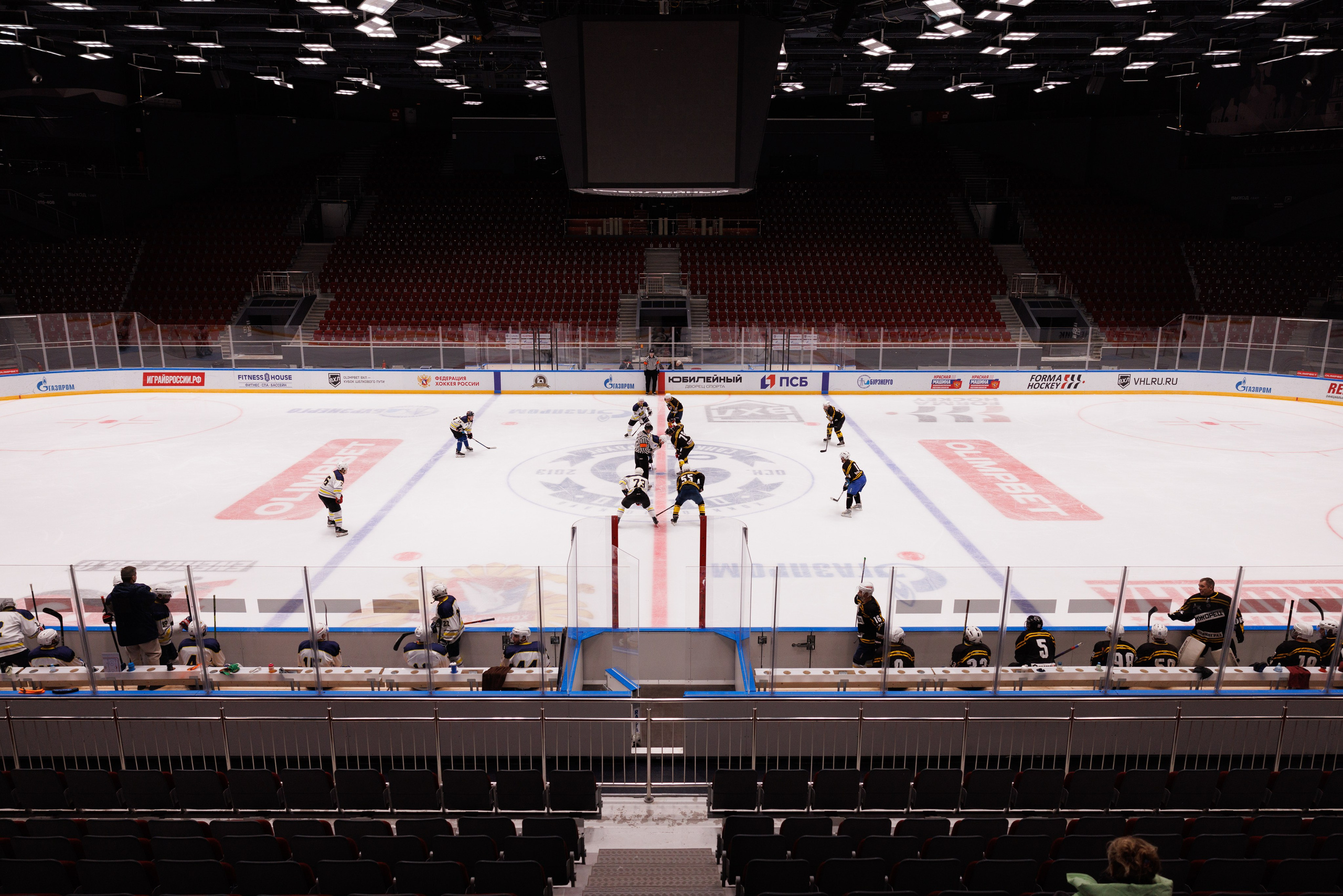 НХЛ (40+) Ижорец — Бульдозер 4-6. Фотограф Александр Заломаев