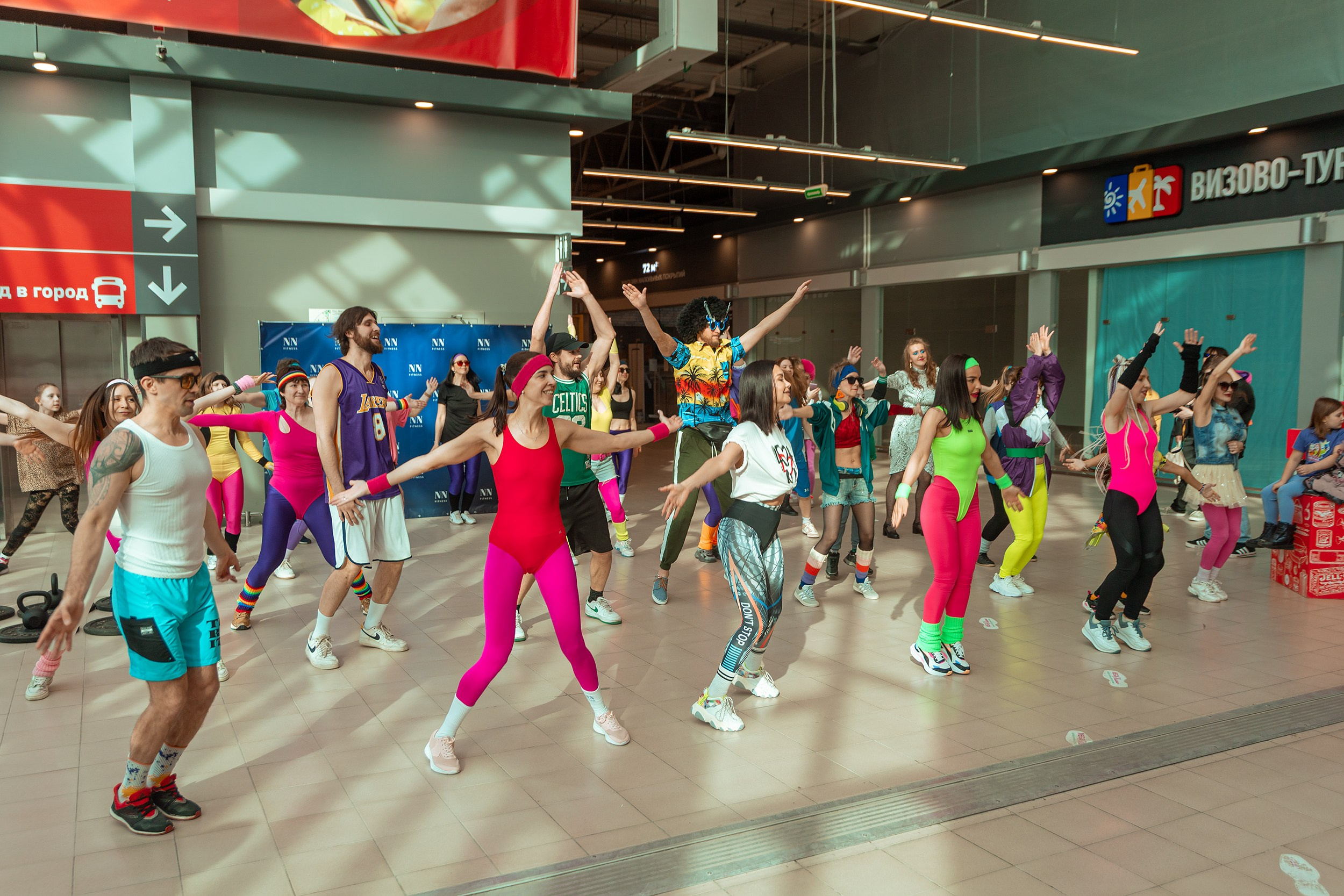 День рождения фитнес зала NN fitnes. Фотограф Тюмень