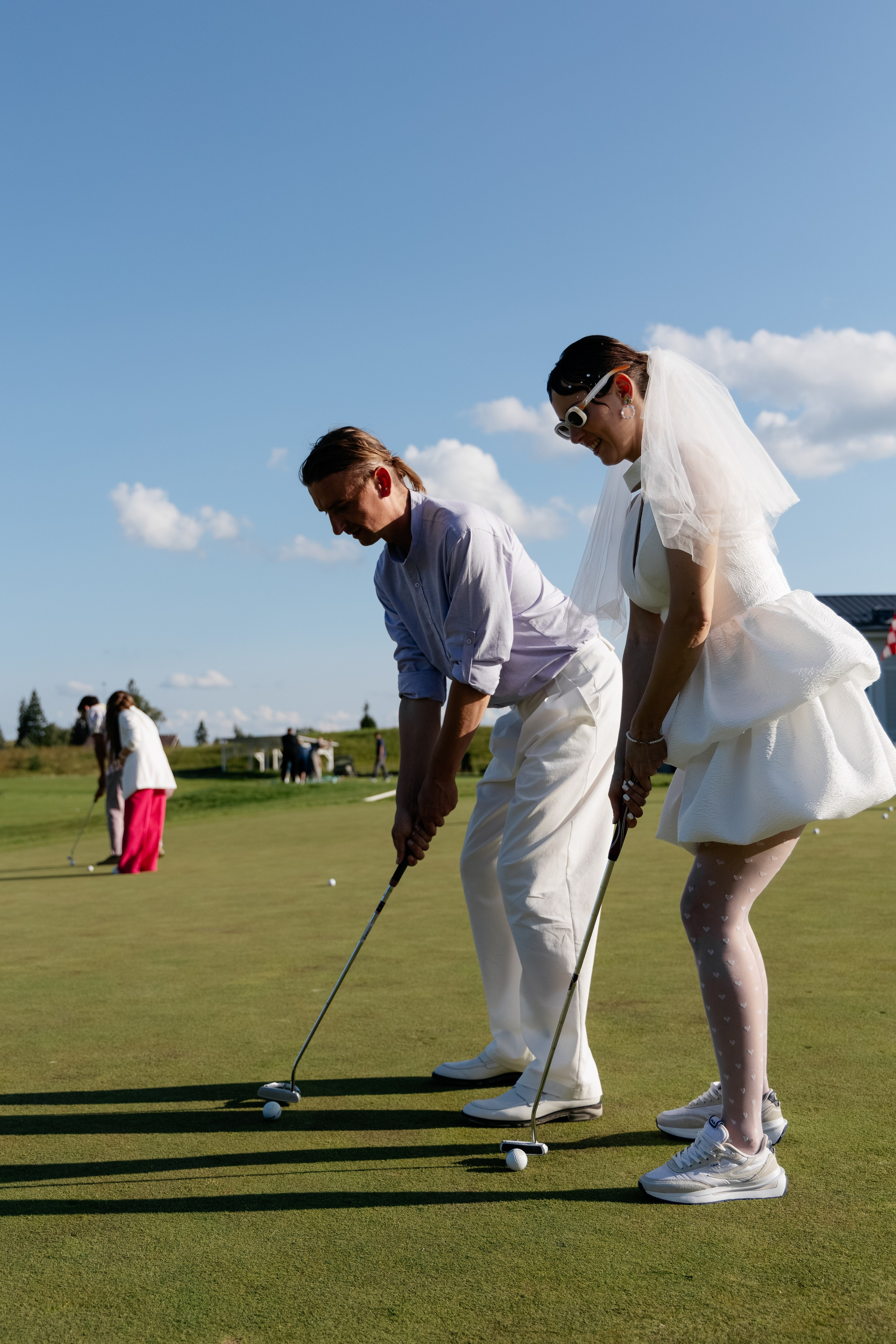 Целеево. Игра в гольф. Фотограф в Москве Анастасия Курлович