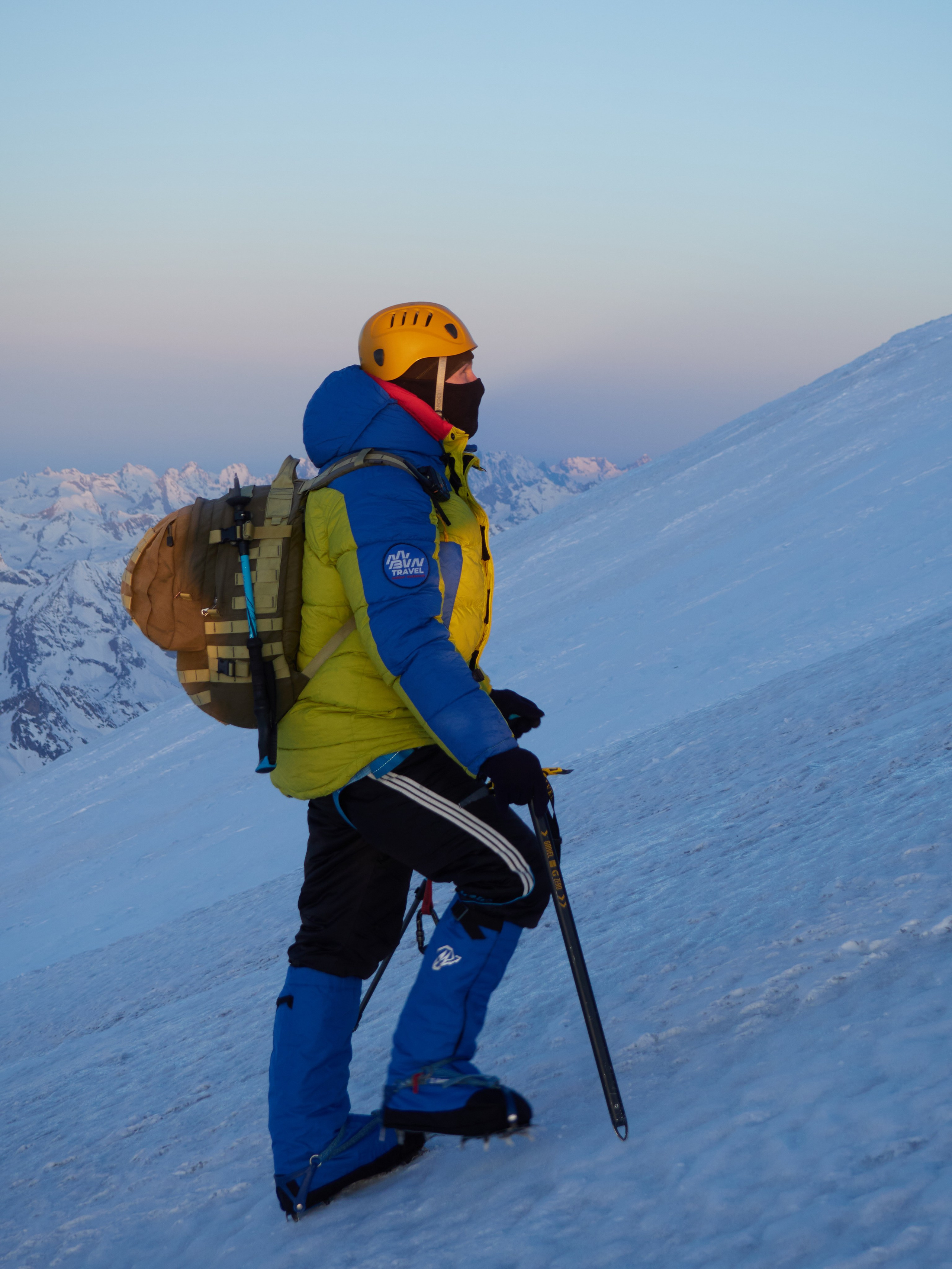 Фотограф на Эльбрусе