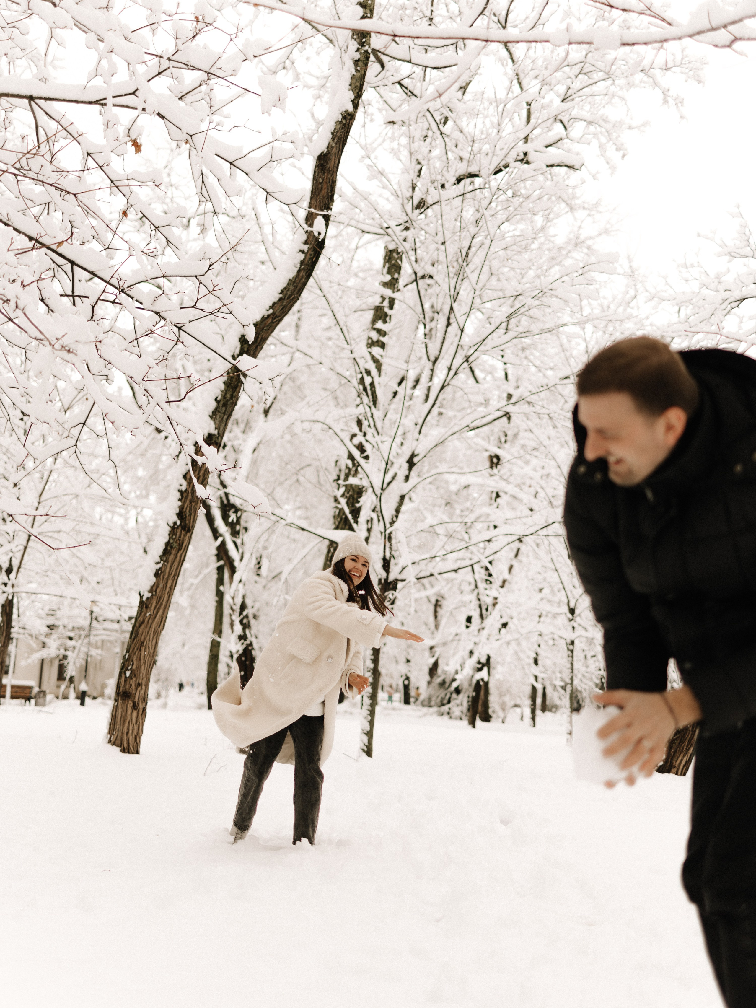 Артём и Ксюша. Зима. Семейный фотограф в Краснодаре Храмова Анна