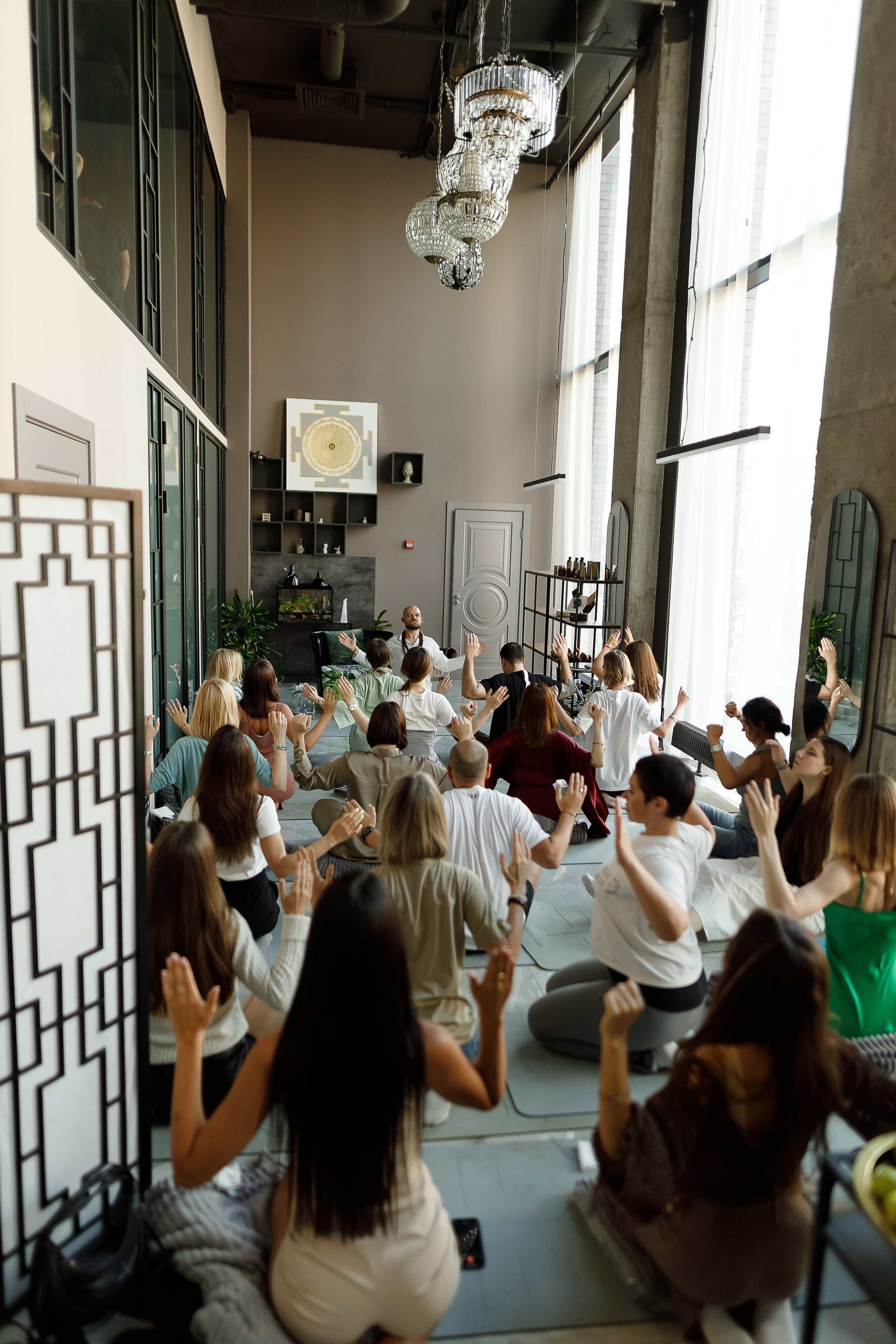 Фестиваль йоги. Фотограф Москва