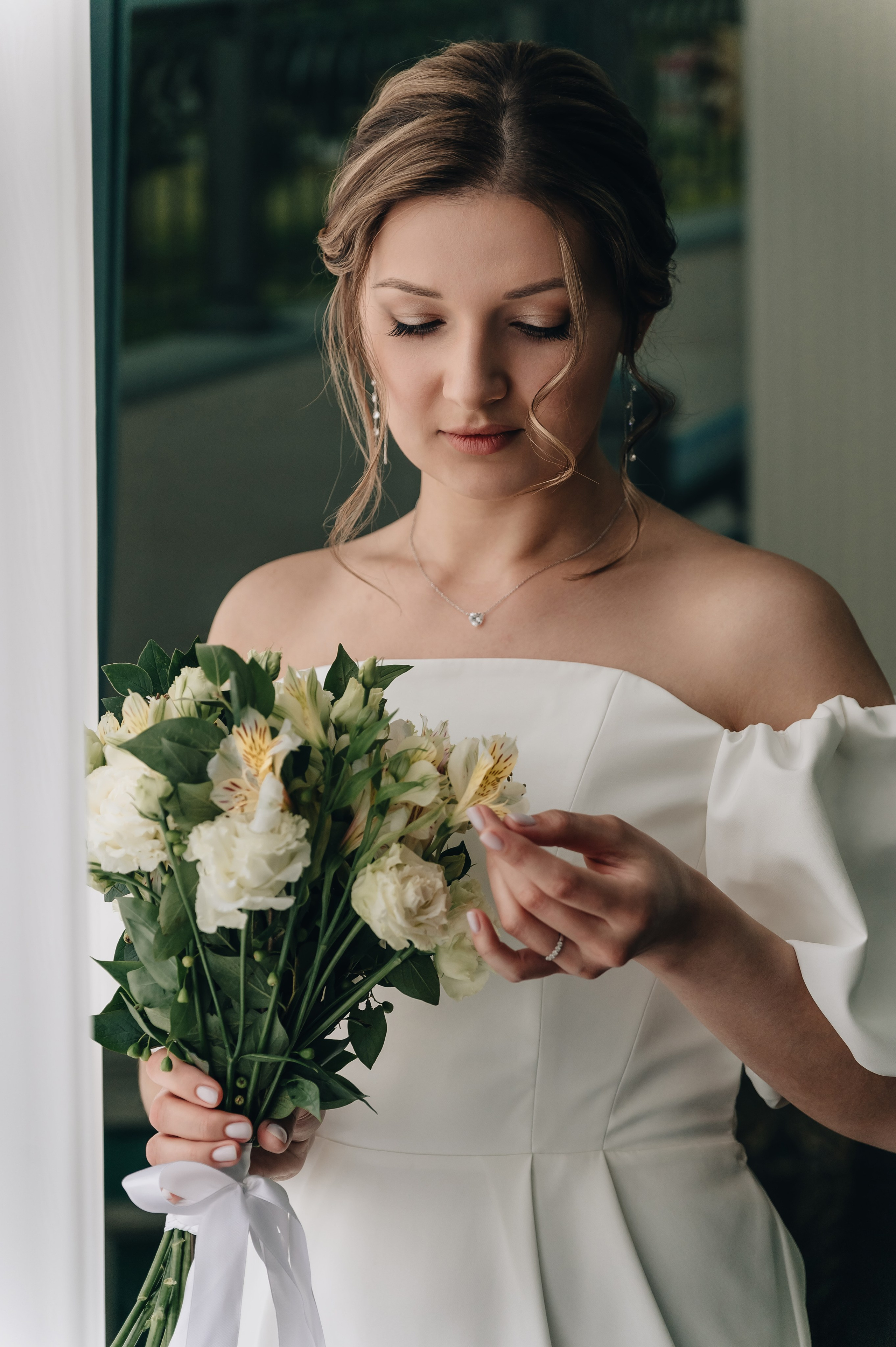 Свадебная фотосессия в Грибоедовском ЗАГСе. Портретный фотограф Москва Светлана Кашура