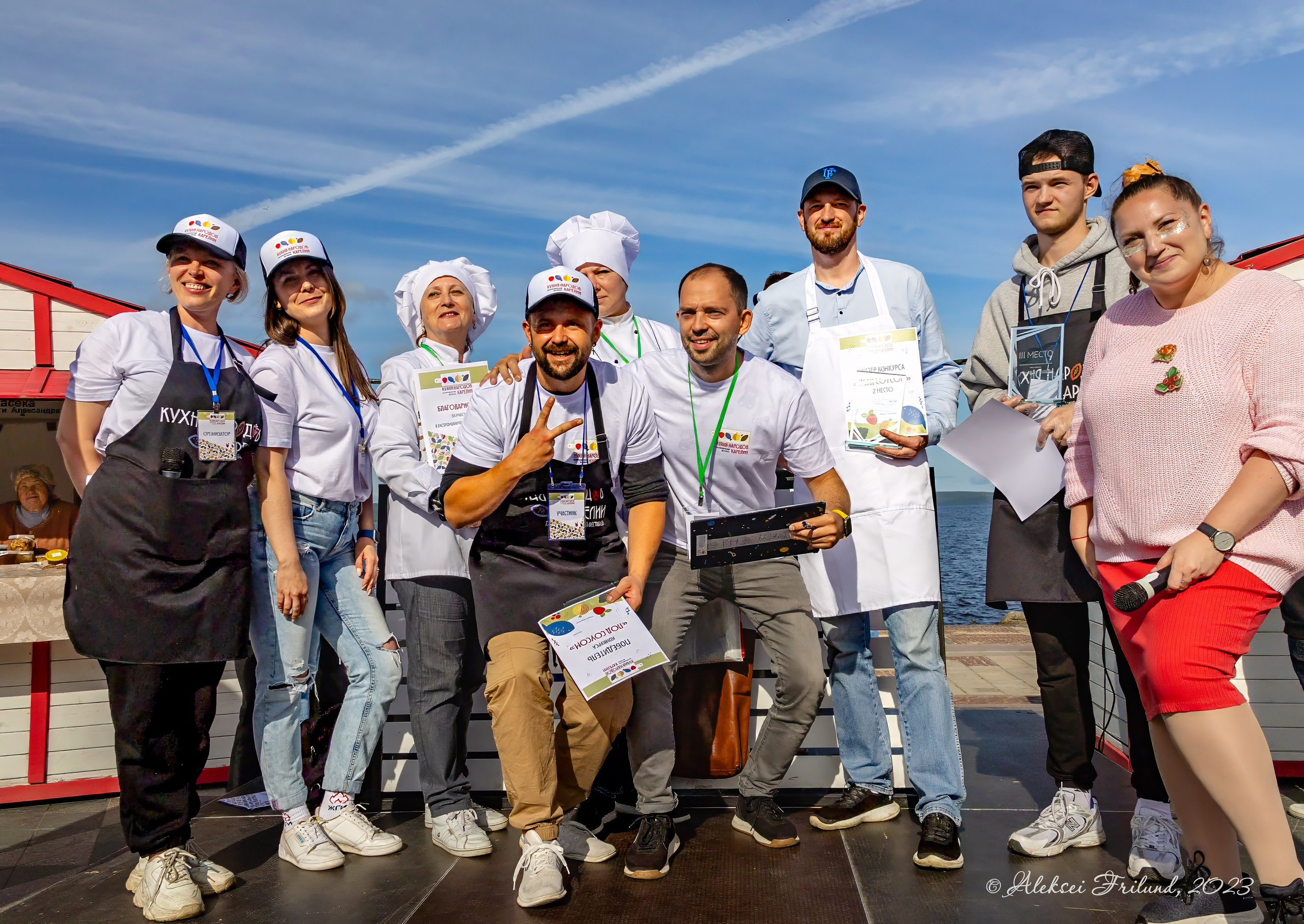 Первый гастрономический фестиваль «Кухня народов Карелии» (2023 г.). Аэросъемка. Фото и Видео в Карелии. Алексей Фрилунд