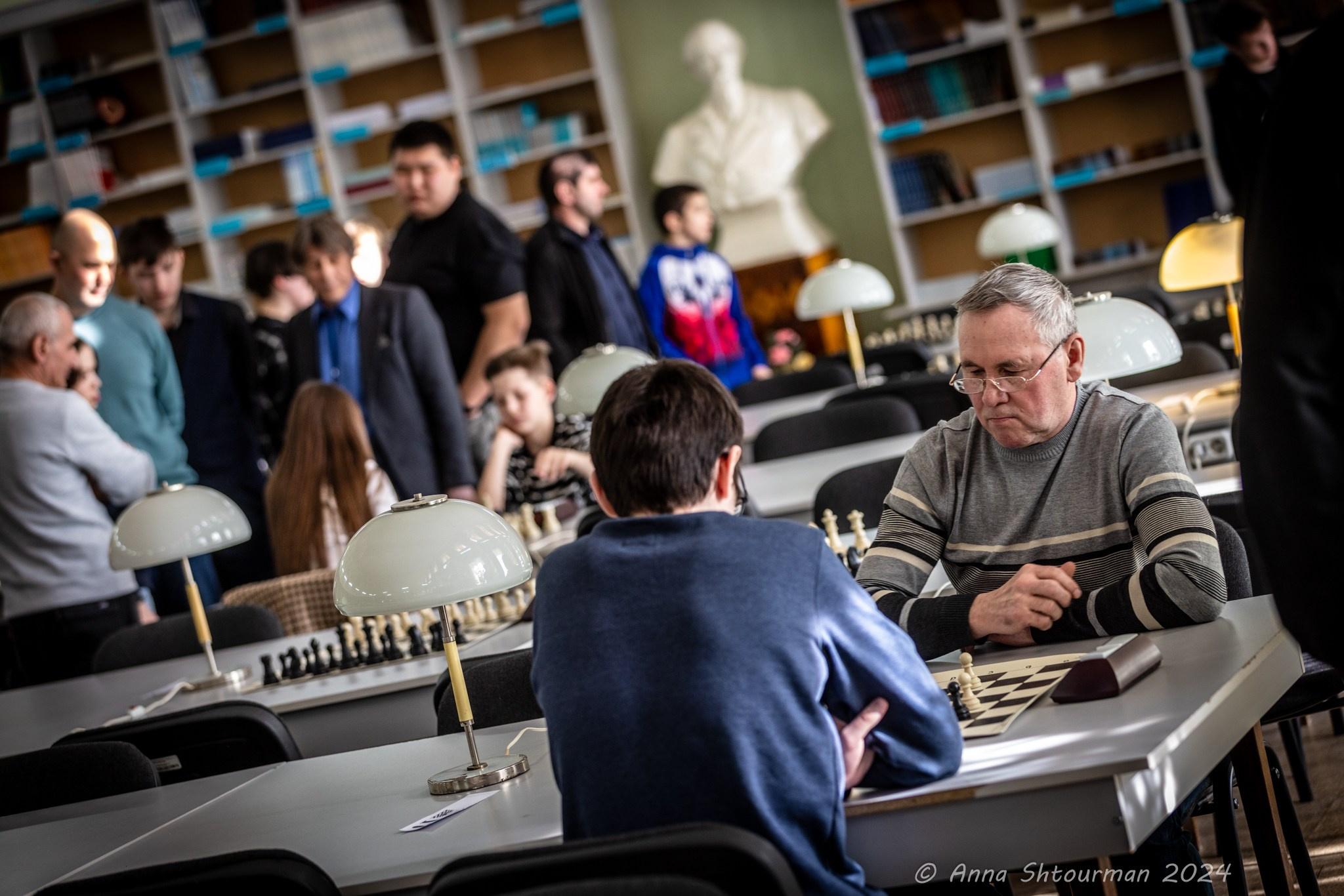 2024 Кубок Костромы по быстрым шахматам на призы ООО «СПЕЦСТАНОК». Фотограф Анна Штурман (репортажная съёмка любых событий и мероприятий) Anna Shtourman photographer