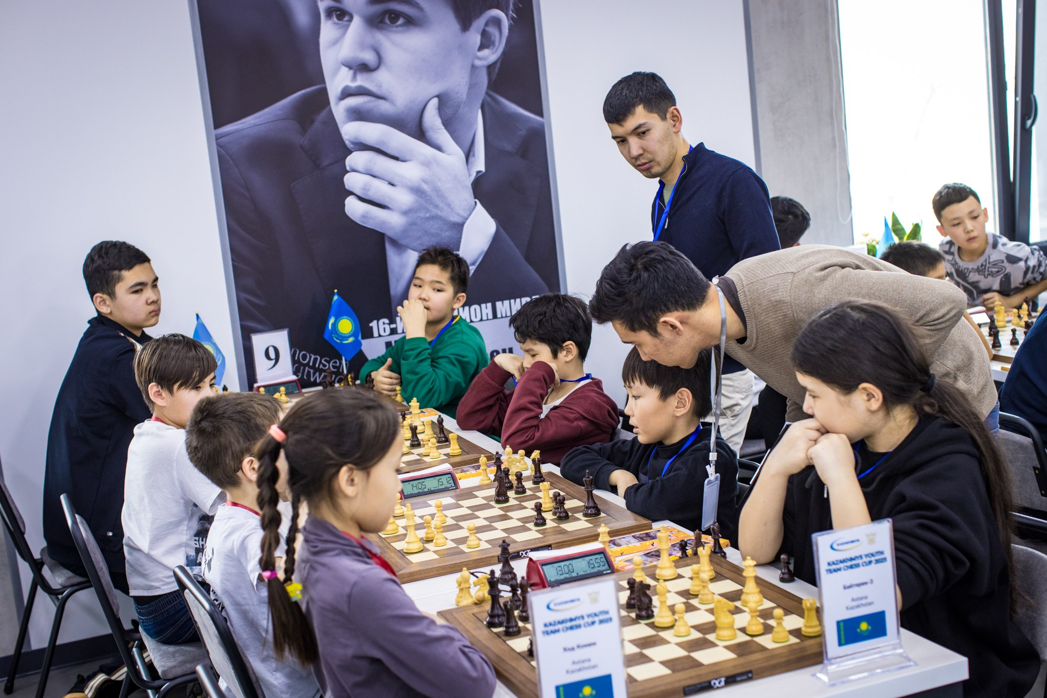 2025.02.02 KAZAKHMYS Youth Team Chess CUP 2025 — Day2_rapid. Фотограф Анна Штурман (репортажная съёмка любых событий и мероприятий) Anna Shtourman photographer