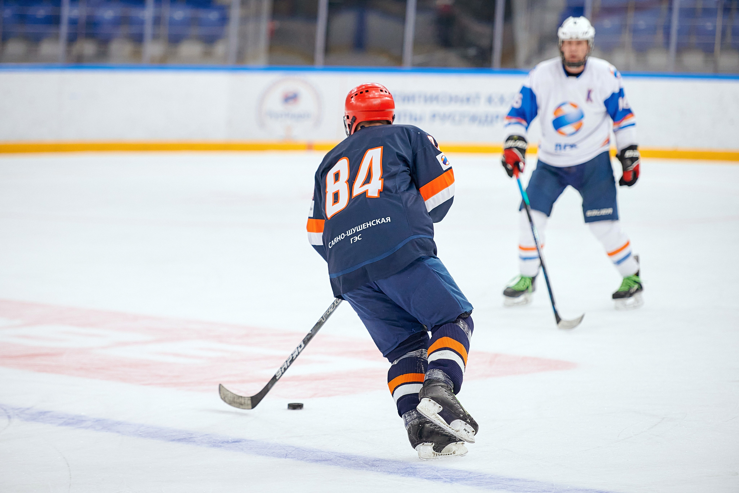 Портфолио репортажной фотосъёмки: Кристалл арена — Хоккей — РусГидро. Фотограф Яковлев Роман — Красноярск