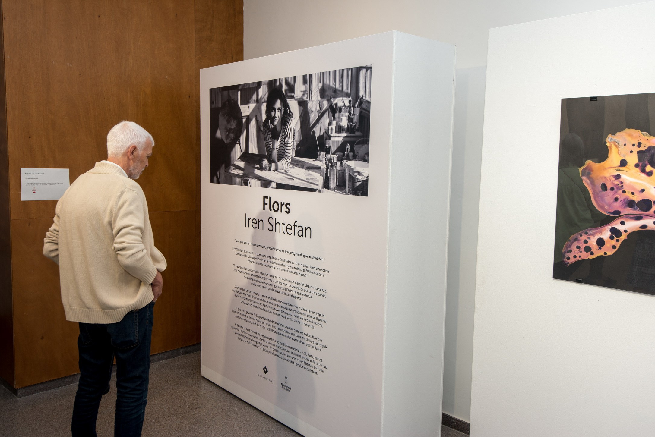 Abstract Art Exhibition. Photographer Aleksandr Rybintsev