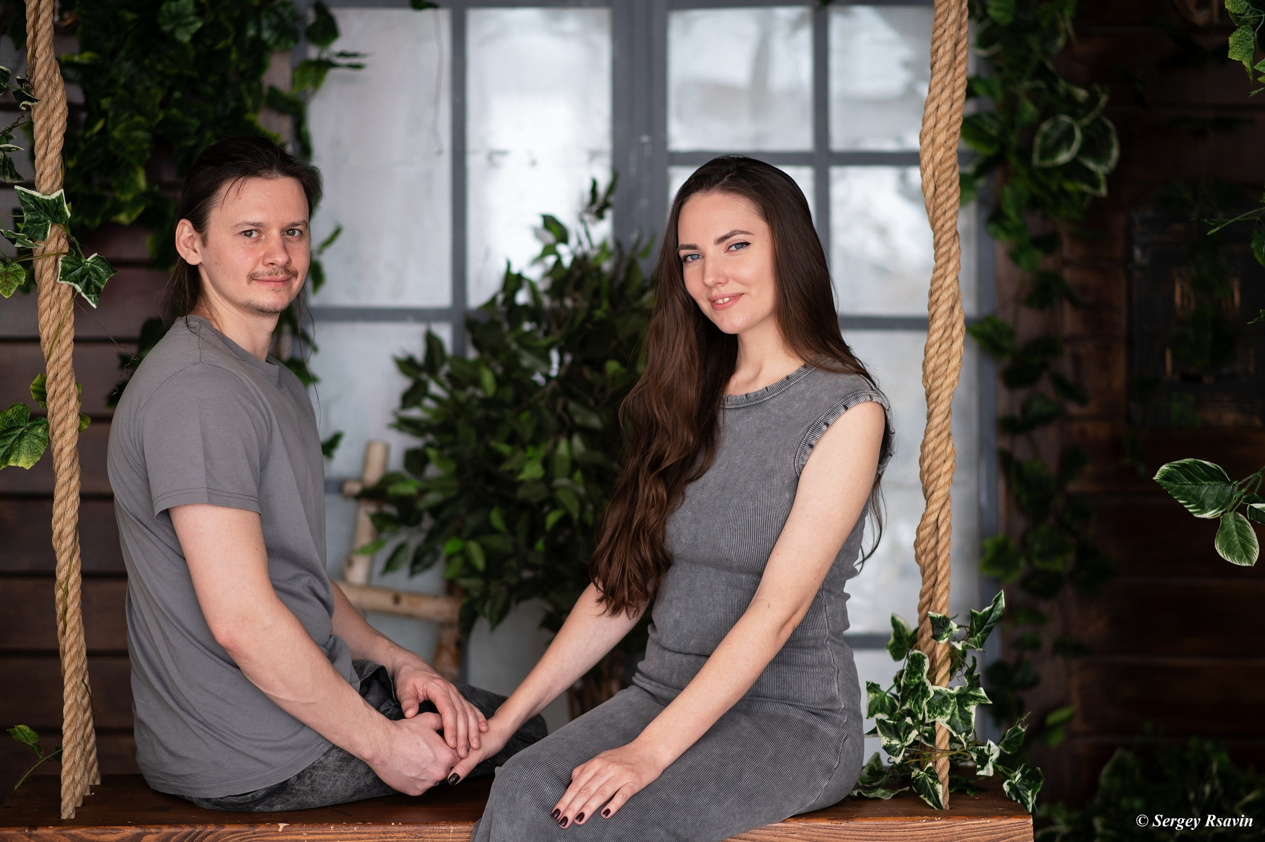 Семейная съемка в студии. Фотограф в Москве Сергей Рсавин