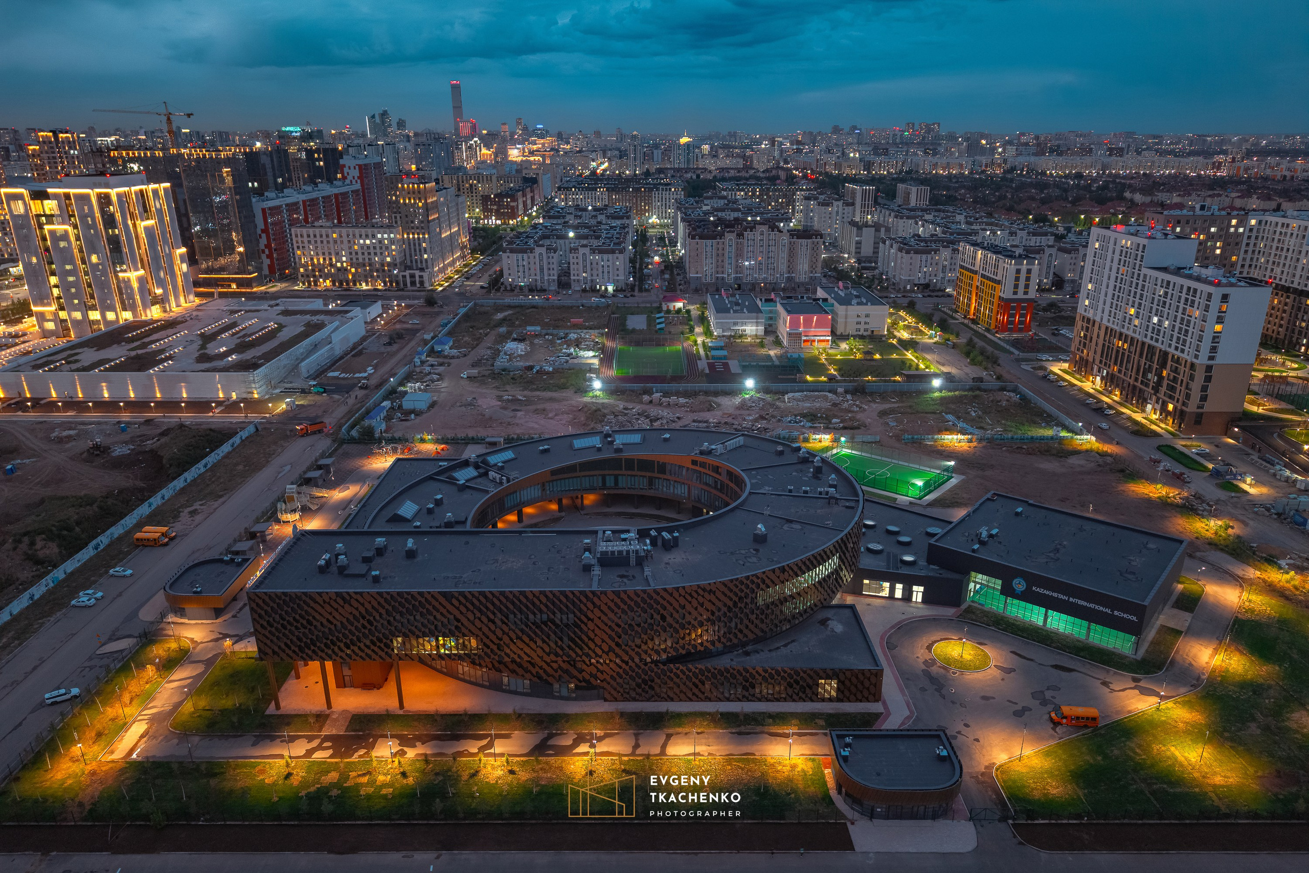 Kazakhstan International School в г. Астана. Архитектурный и интерьерный фотограф в Казахстане