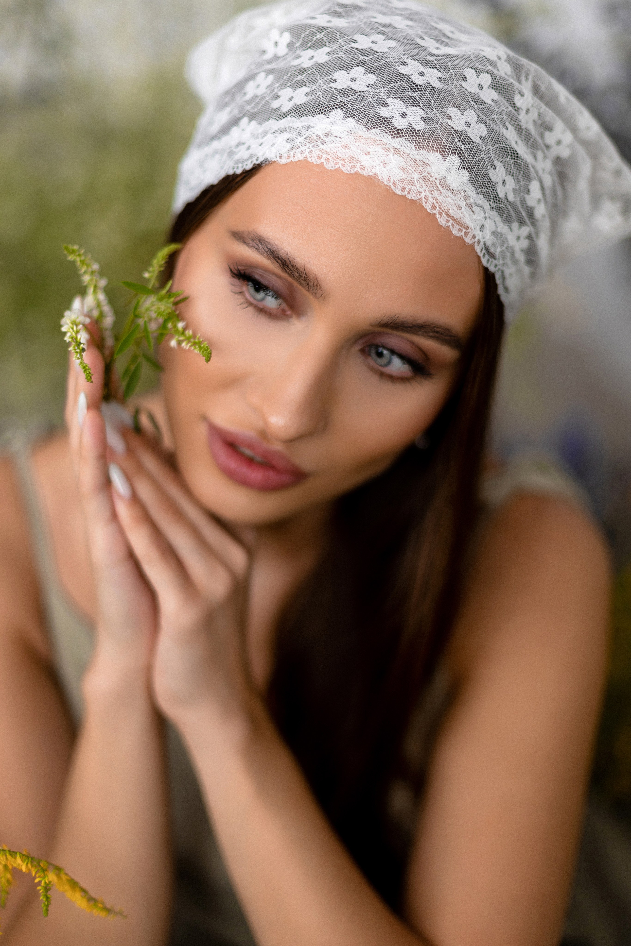 Анастасия, съёмка в полевых цветах. Свадебный и портретный фотограф в Миассе Филиппенко Дарья