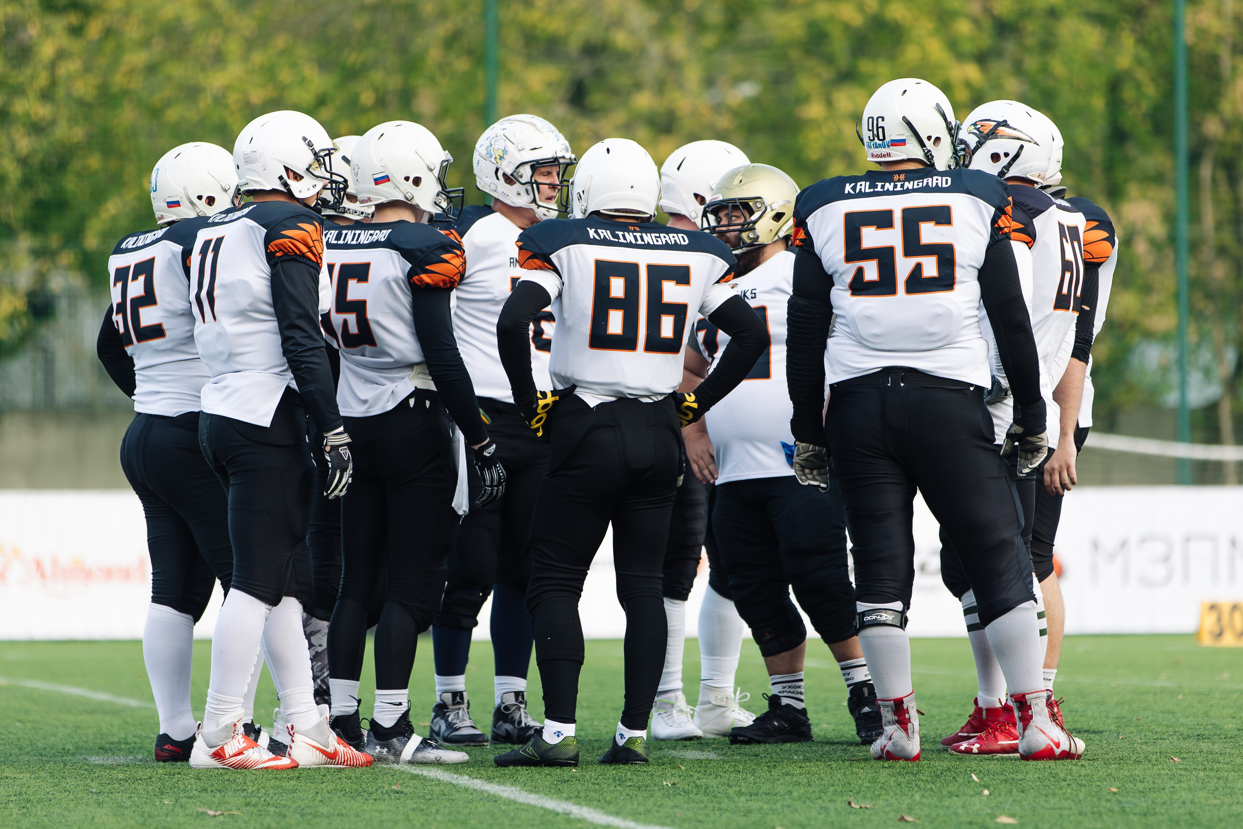 Спортивный фотограф Сергей Иванов — команда по американскому футболу