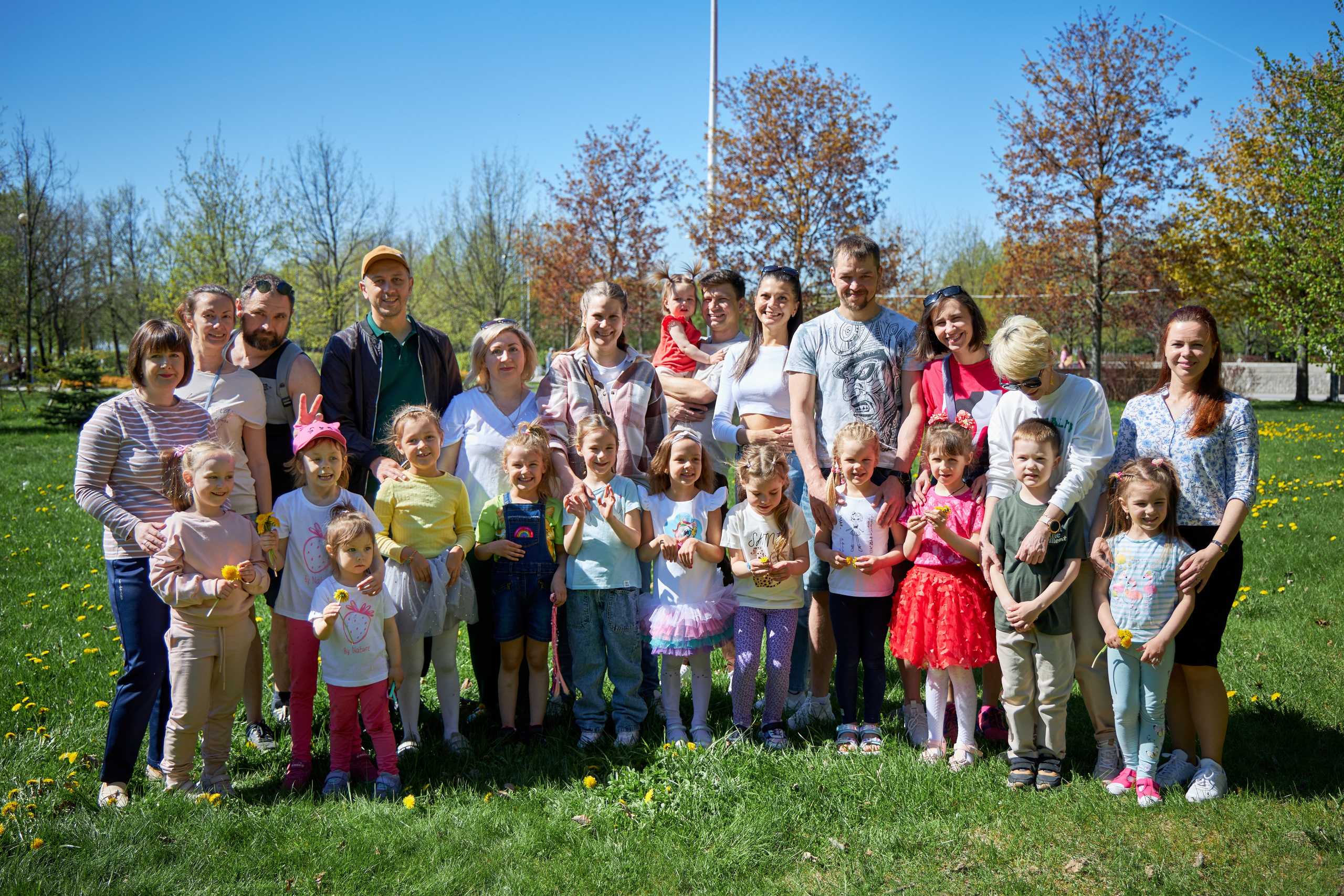 Репортажные кадры с детских праздников