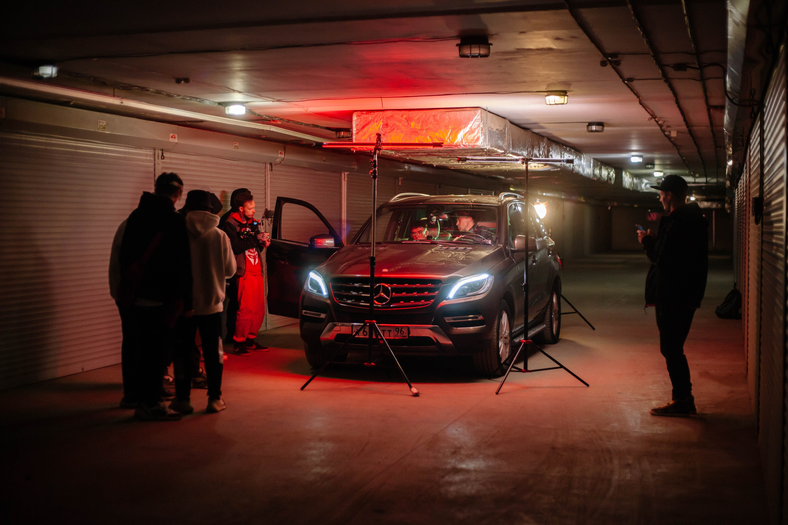 Съёмки клипа "bexul x ulvr — СТАФФ"