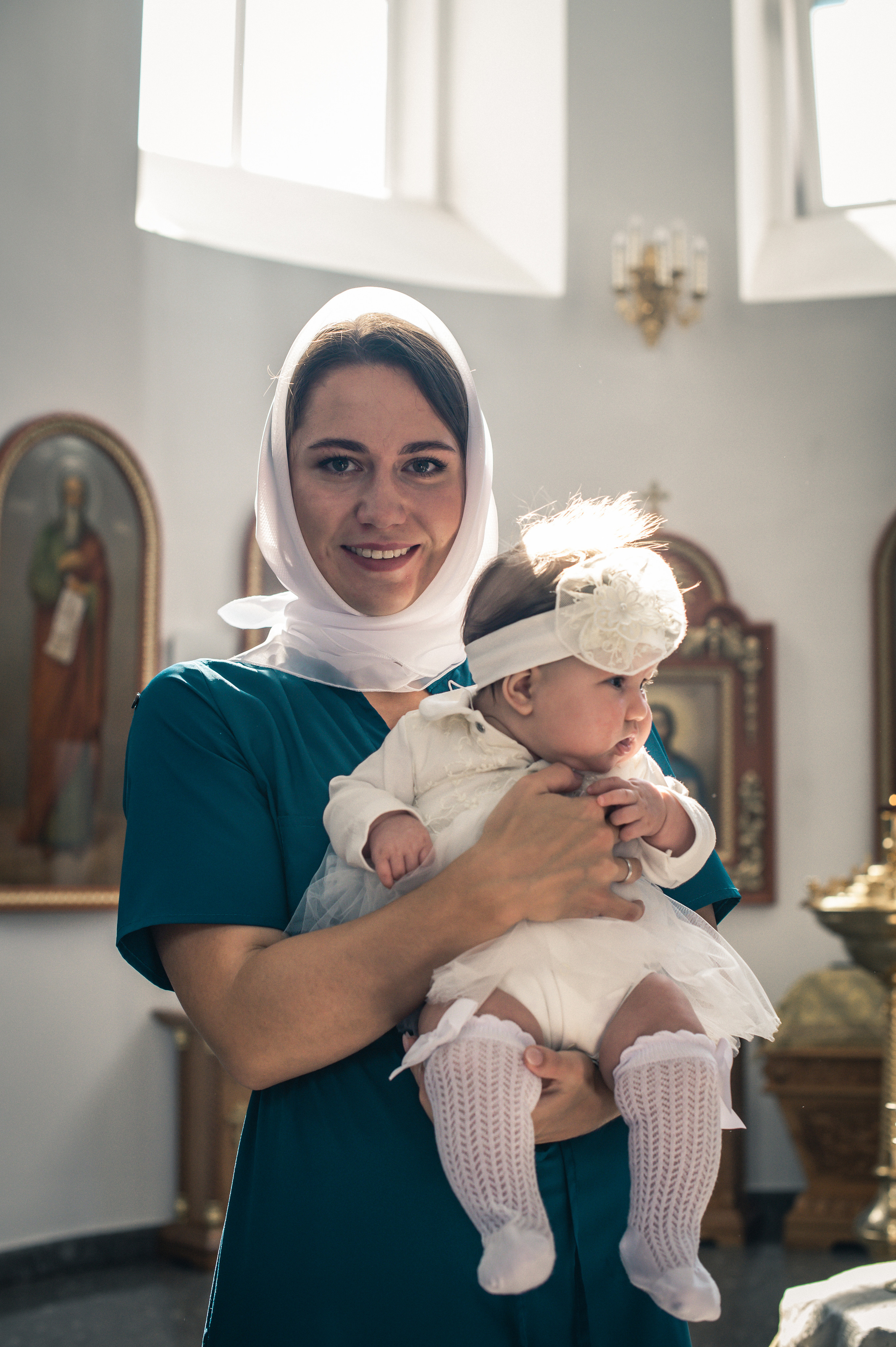 Крещение Есении. Свадебный и репортажный фотограф видеограф Брянск/Москва