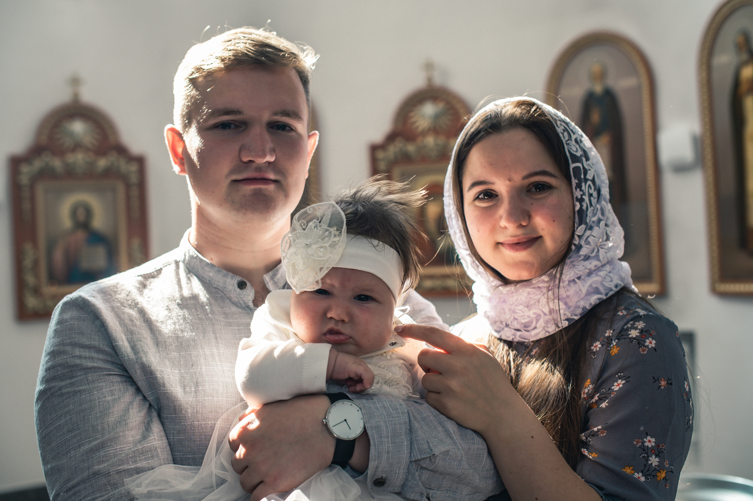 Крещение Есении. Свадебный и репортажный фотограф видеограф Брянск/Москва