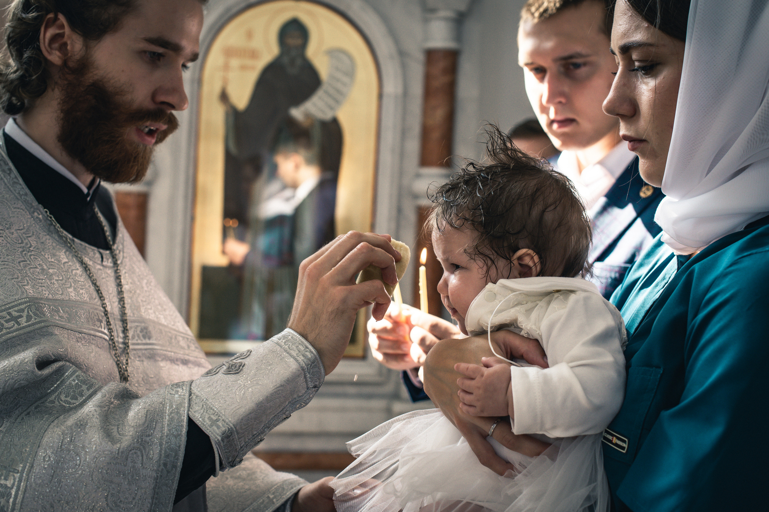 Крещение Есении. Свадебный и репортажный фотограф видеограф Брянск/Москва