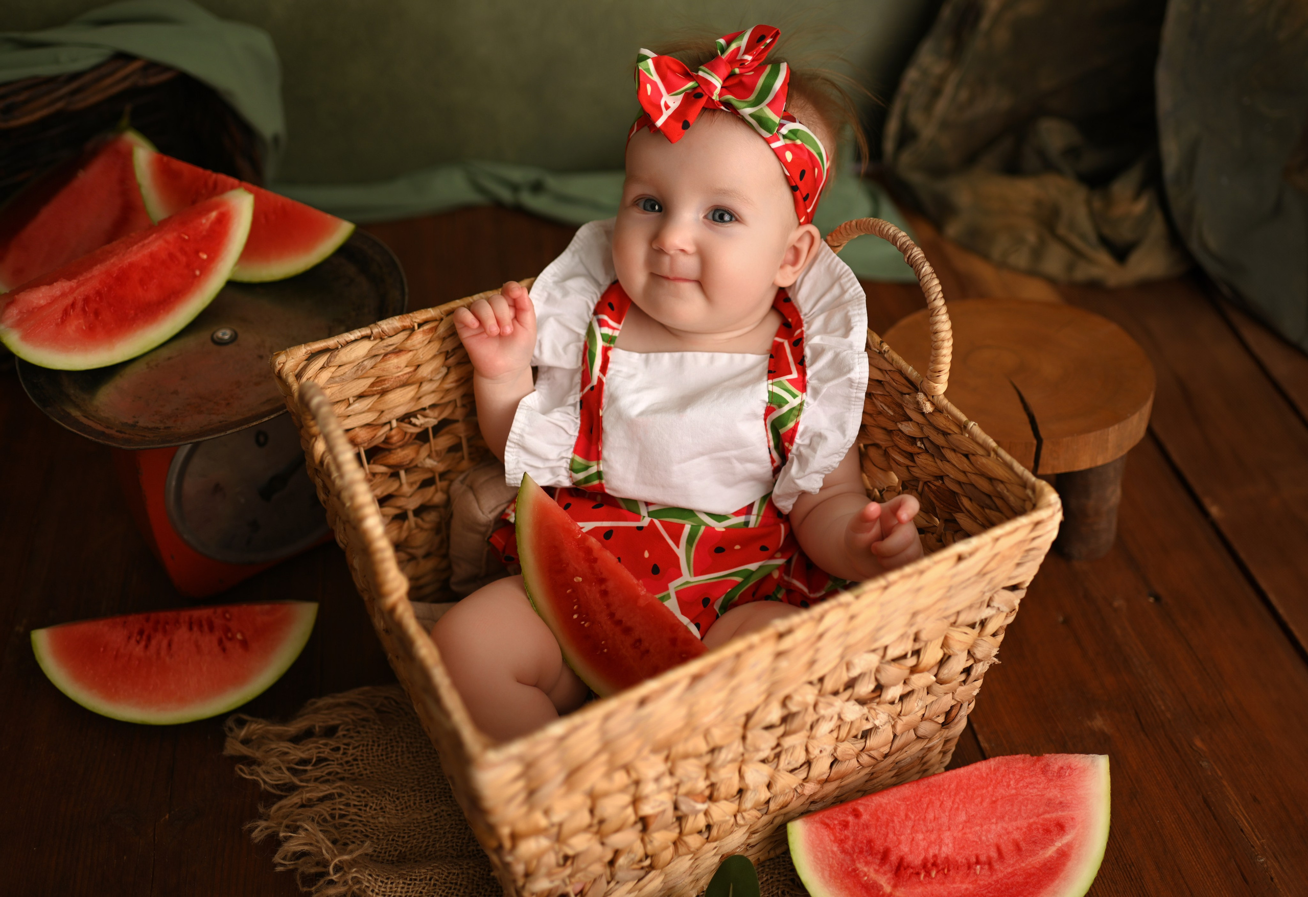 Фотопроект арбузик. Семейный, детский фотограф в Москве Дегтярева Анастасия