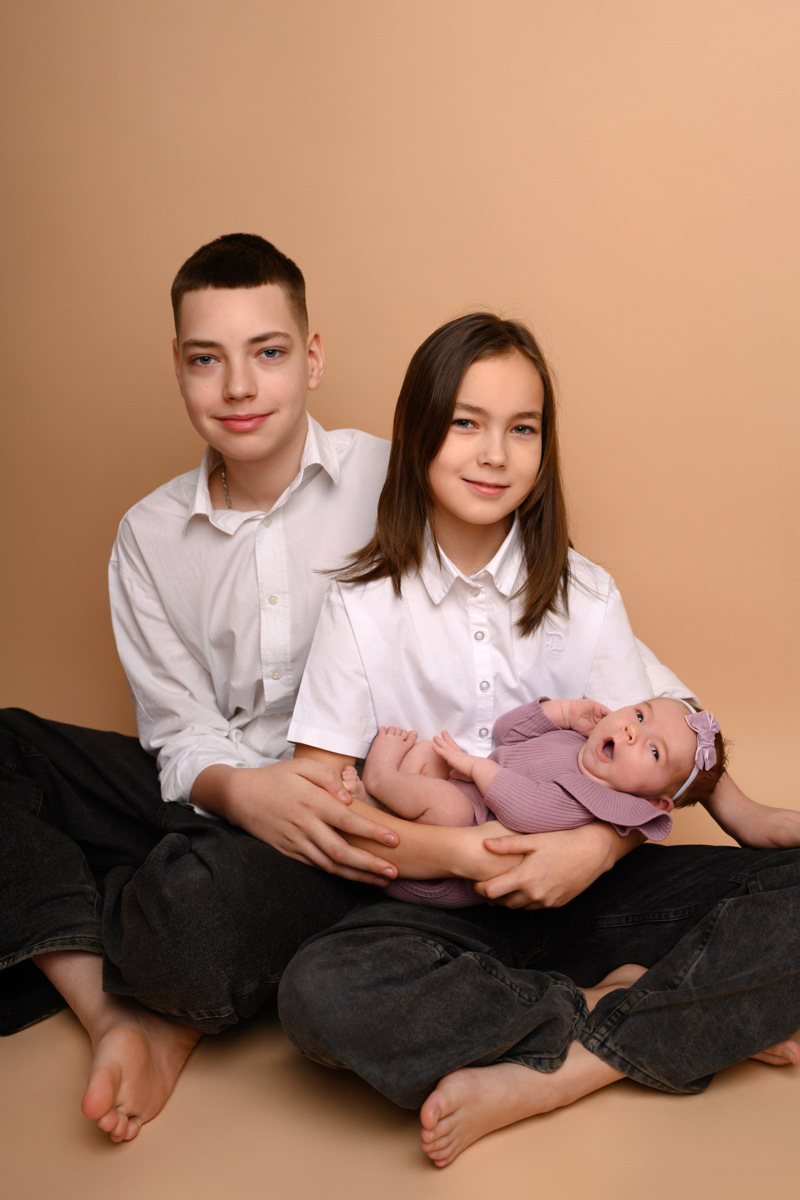 Портреты с семьей. Семейный, детский фотограф в Москве Дегтярева Анастасия