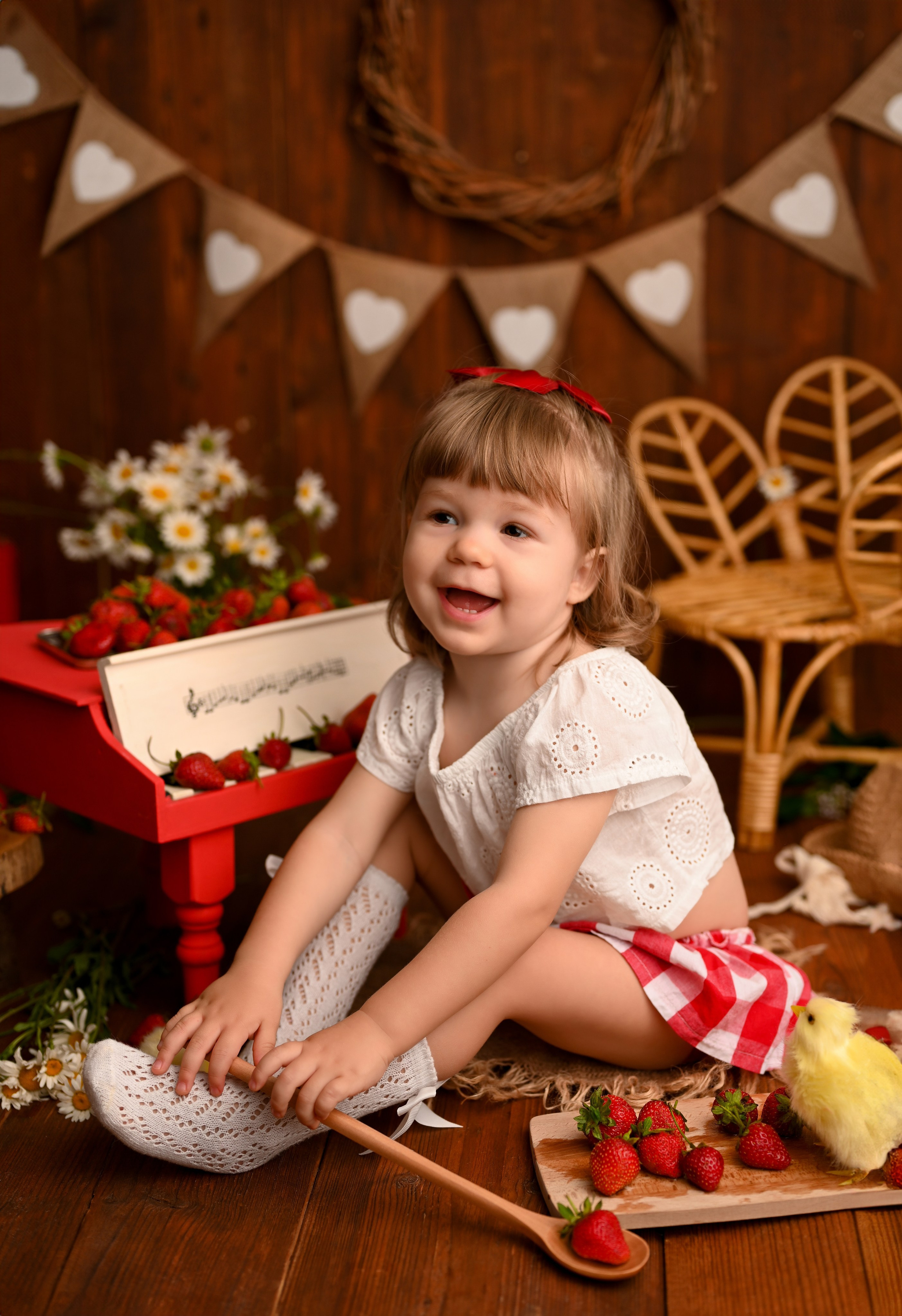 Фотопроект клубника. Семейный, детский фотограф в Москве Дегтярева Анастасия
