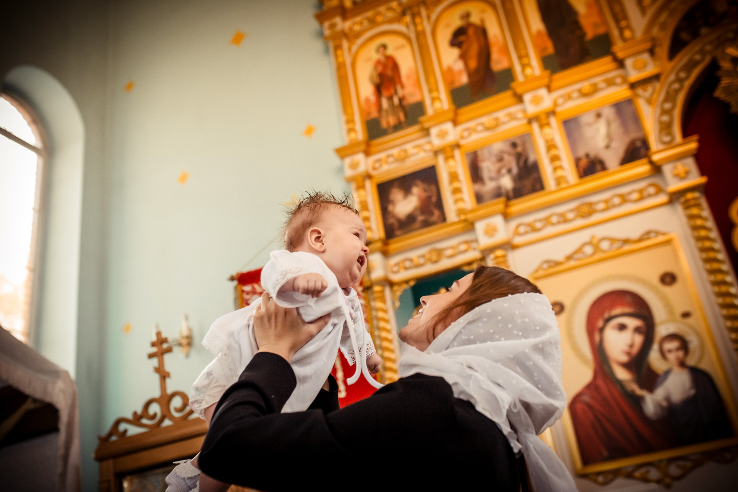 Крещение Верочки