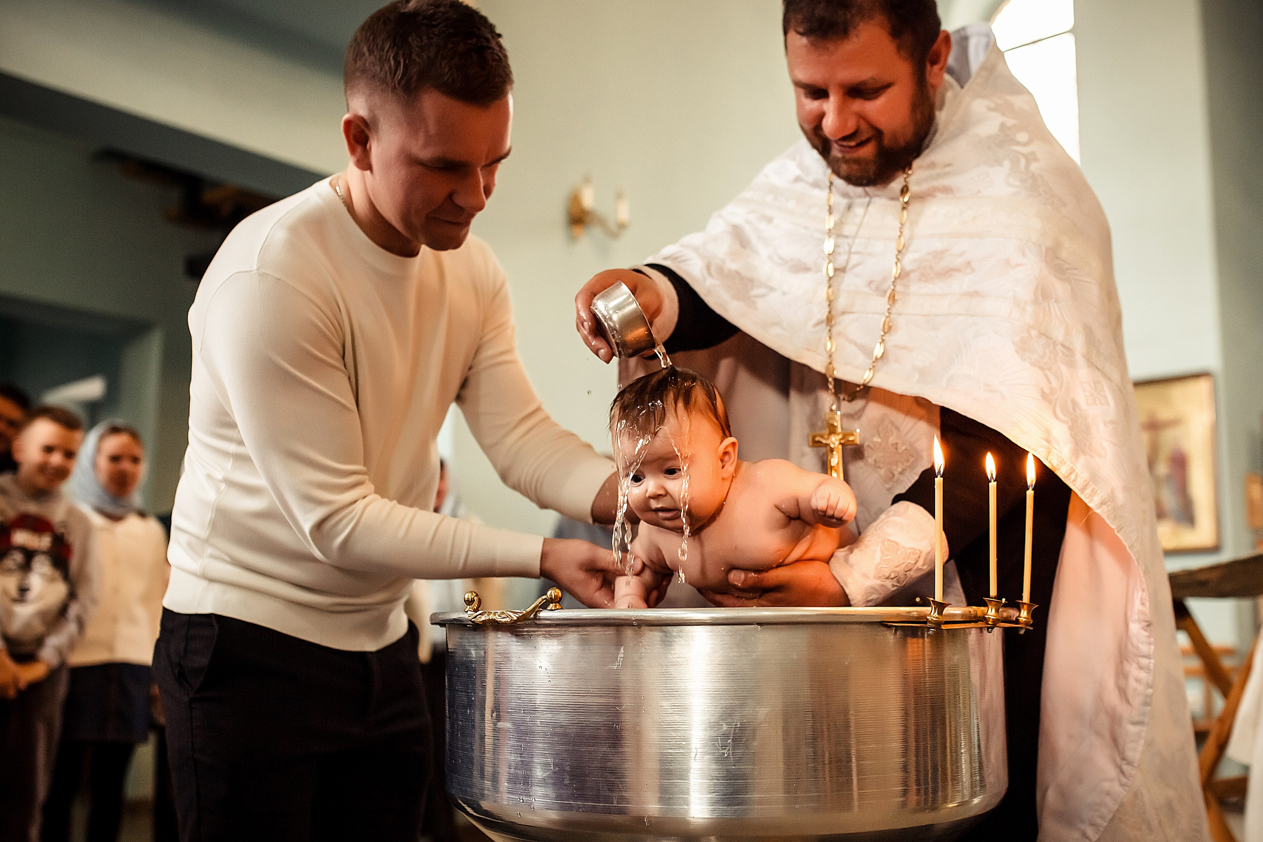 Крещение Верочки