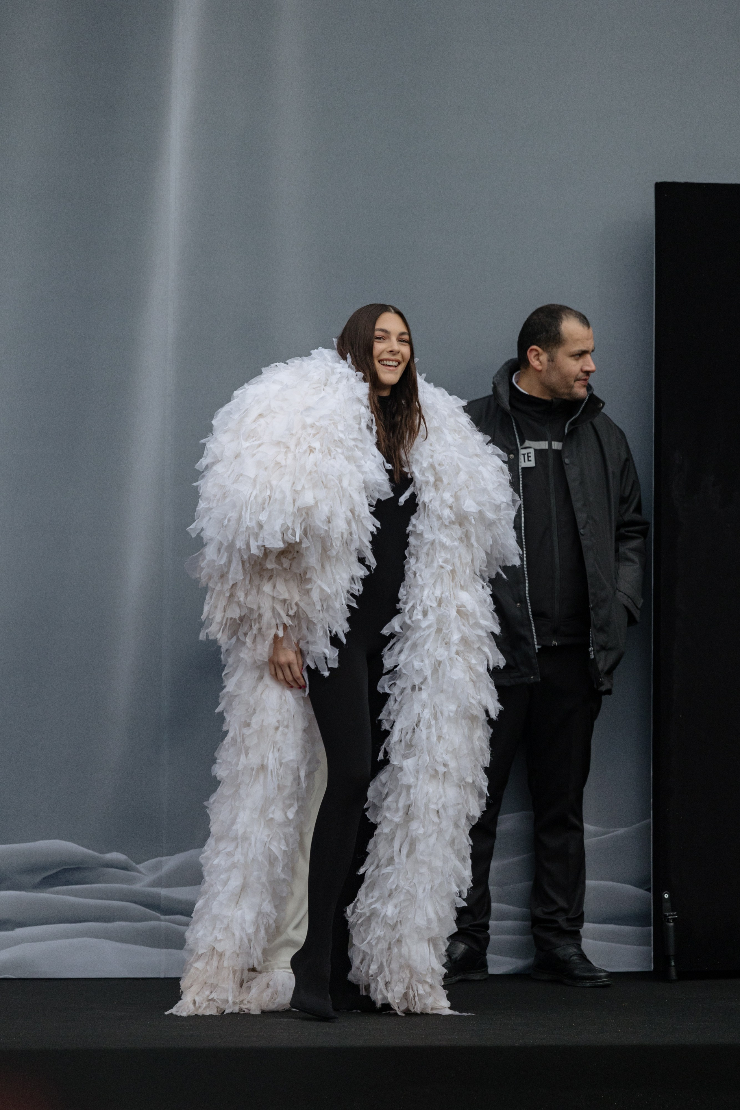 BALENCIAGA PFW WOMENSWEAR FALL-WINTER 24/25. Photographer in Milan Ivan Goncharov