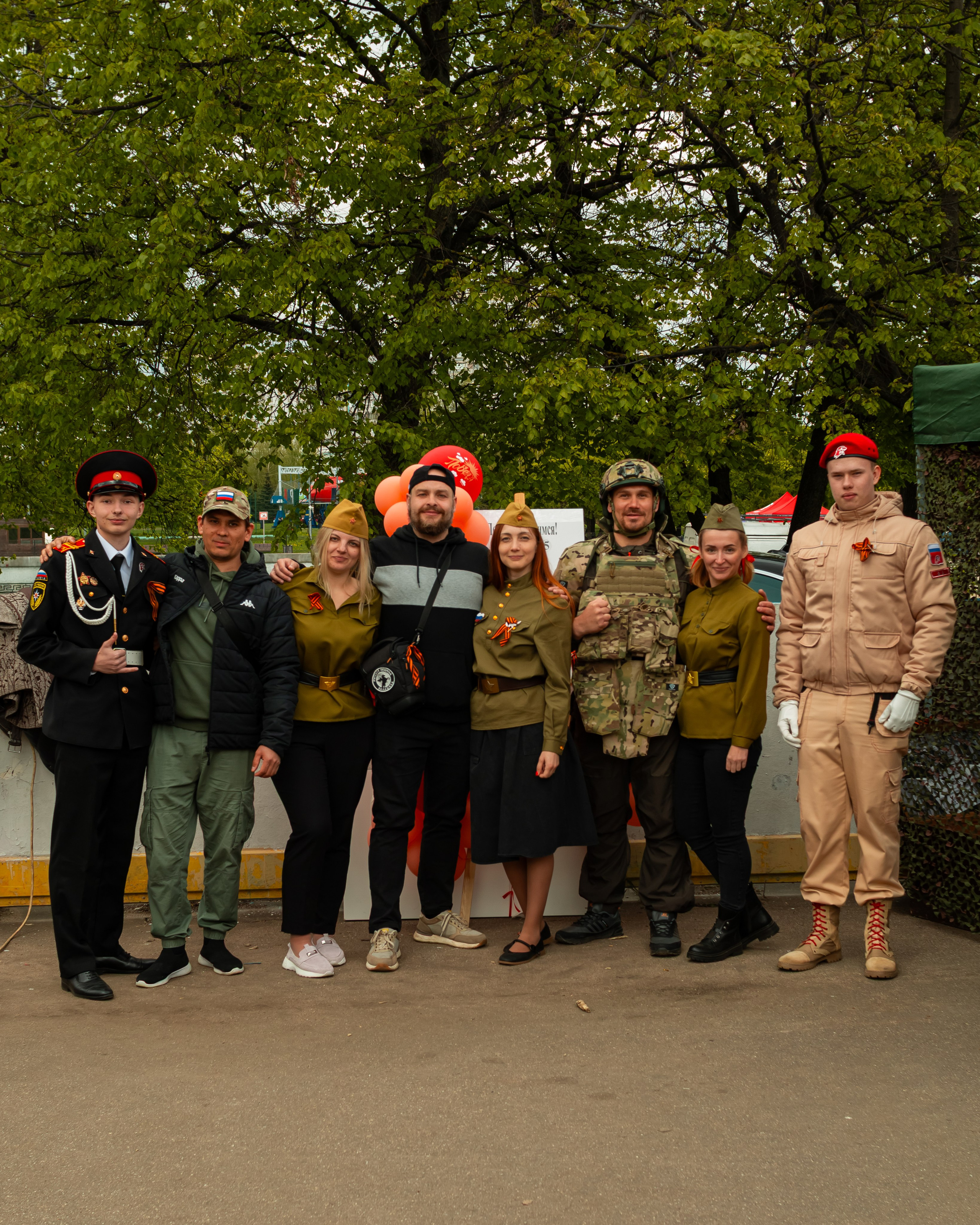 Репортаж с 9 мая 2025 года, День Победы! ВАО Москва. Фотограф Илья Варакин