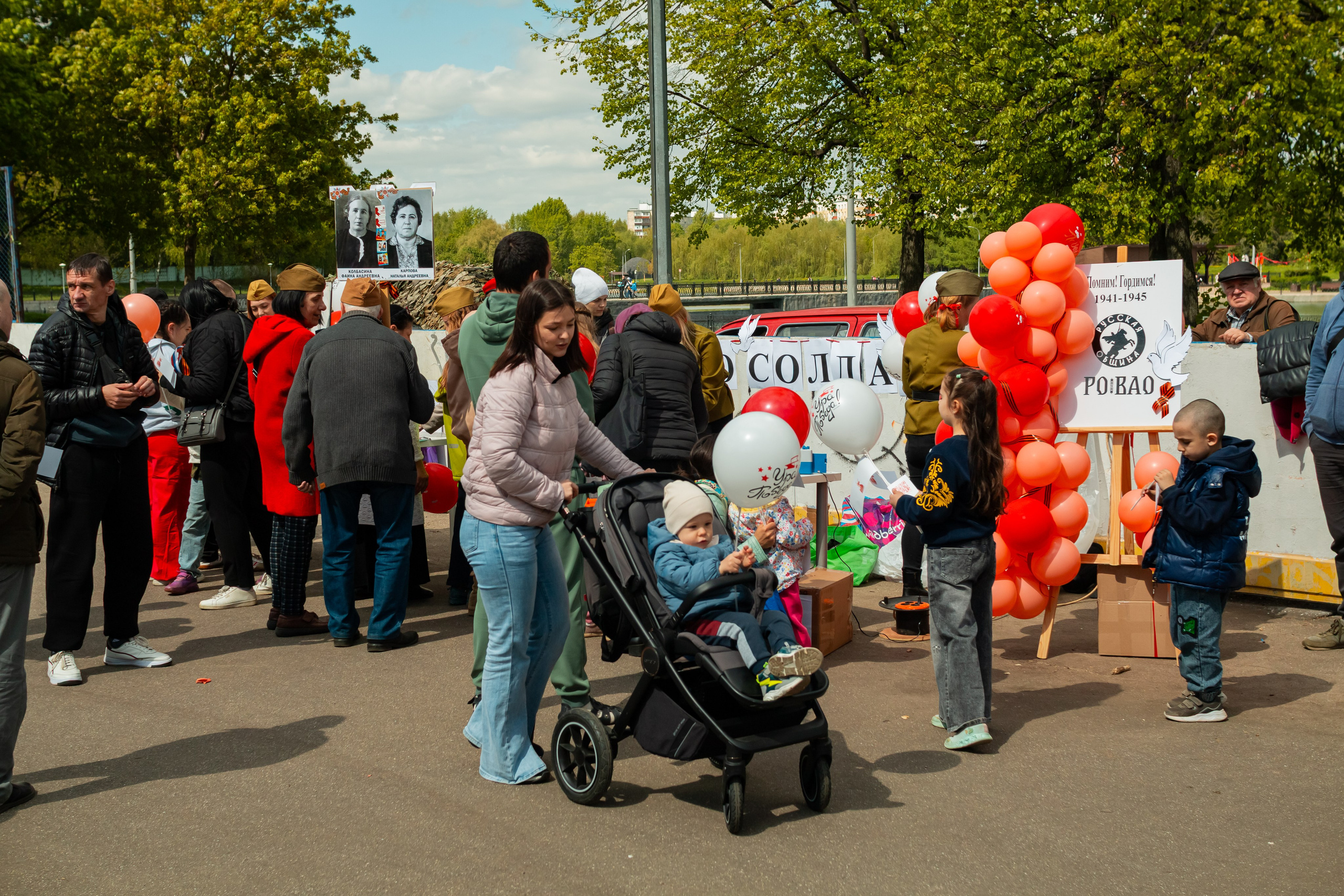 Репортаж с 9 мая 2025 года, День Победы! ВАО Москва. Фотограф Илья Варакин
