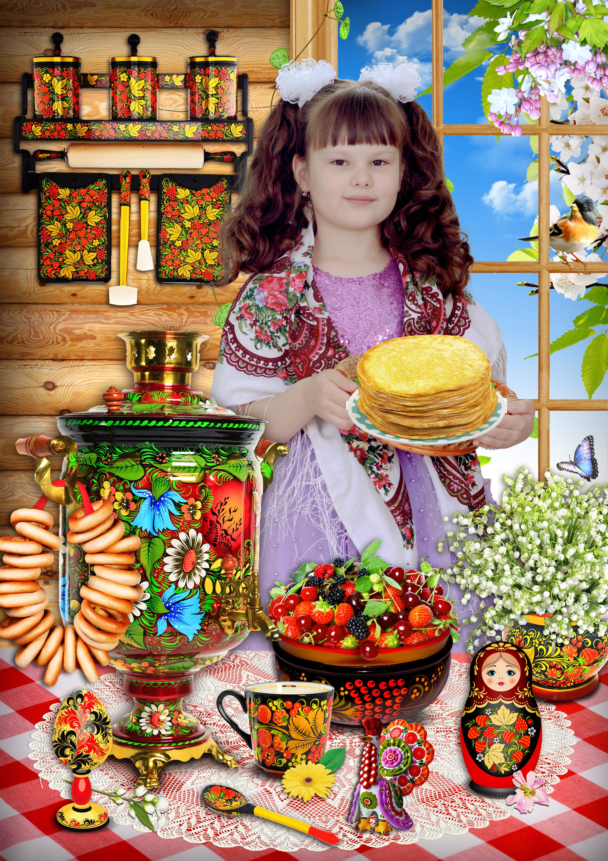 8 марта. Детская выездная фотостудия